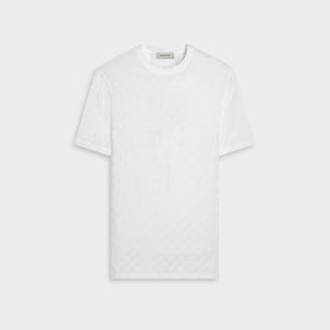 Checkboard Jacquard T-Shirt