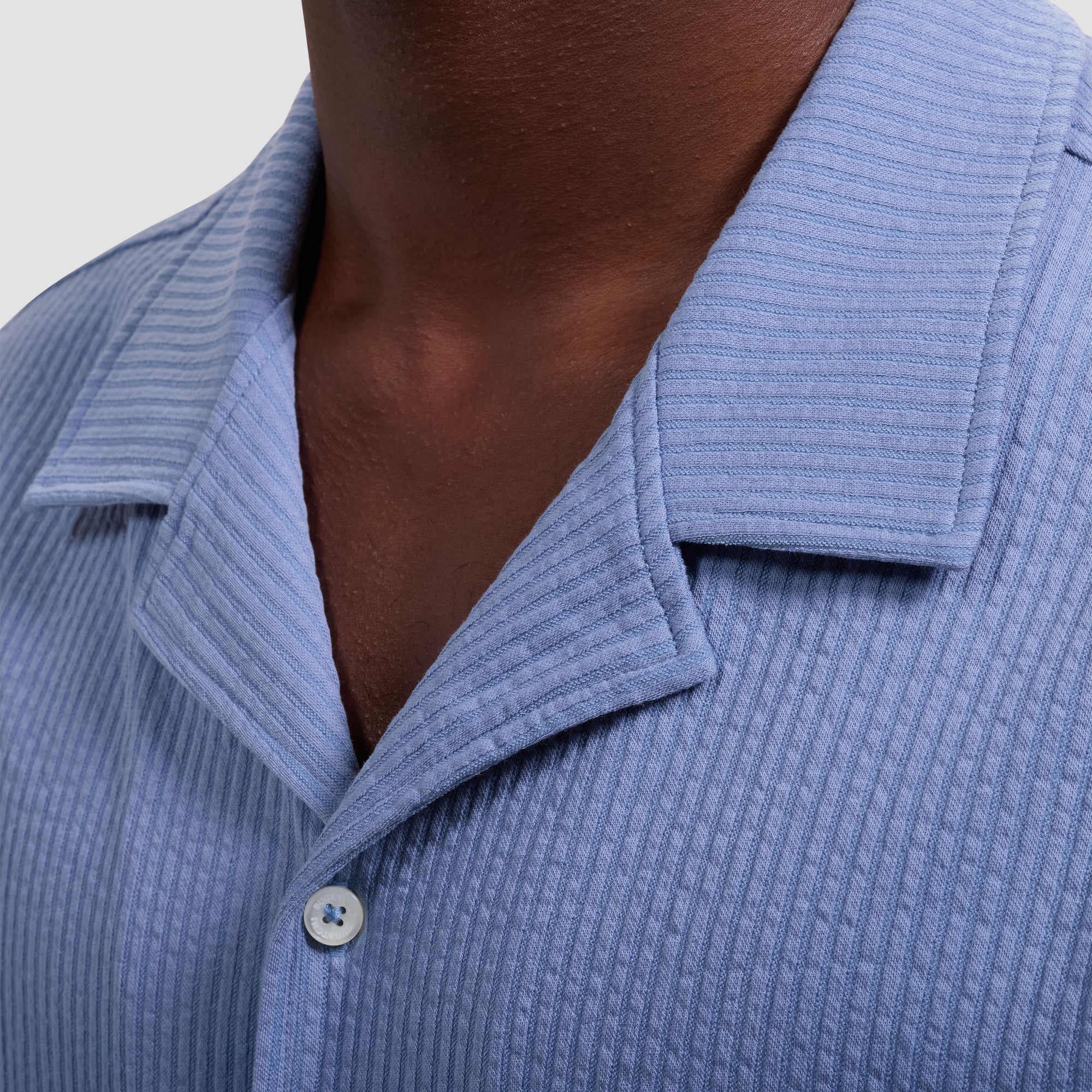 Performance Rib Knit Camp Shirt