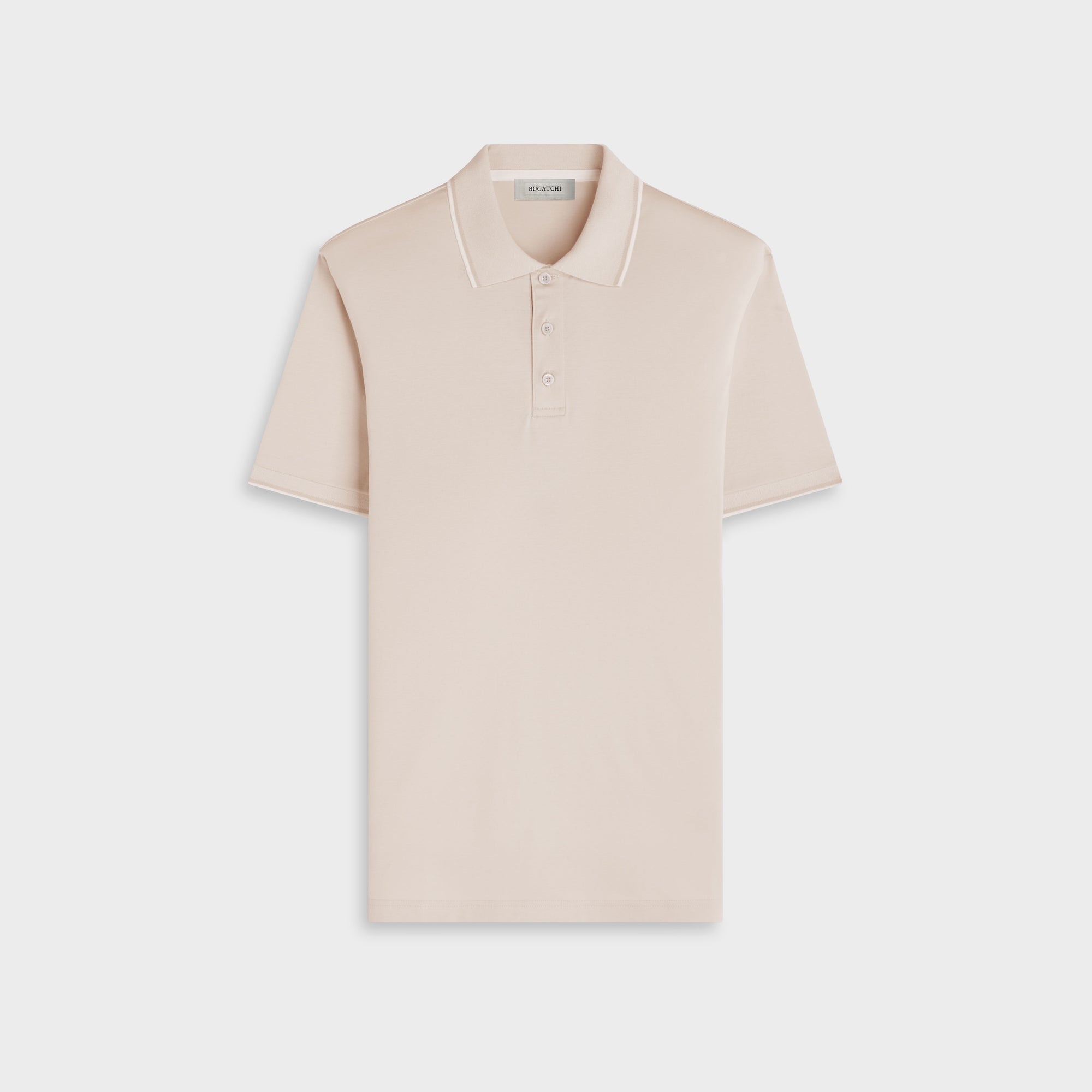 Solid Pima Three-Button Polo