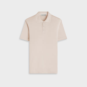 Solid Pima Three-Button Polo