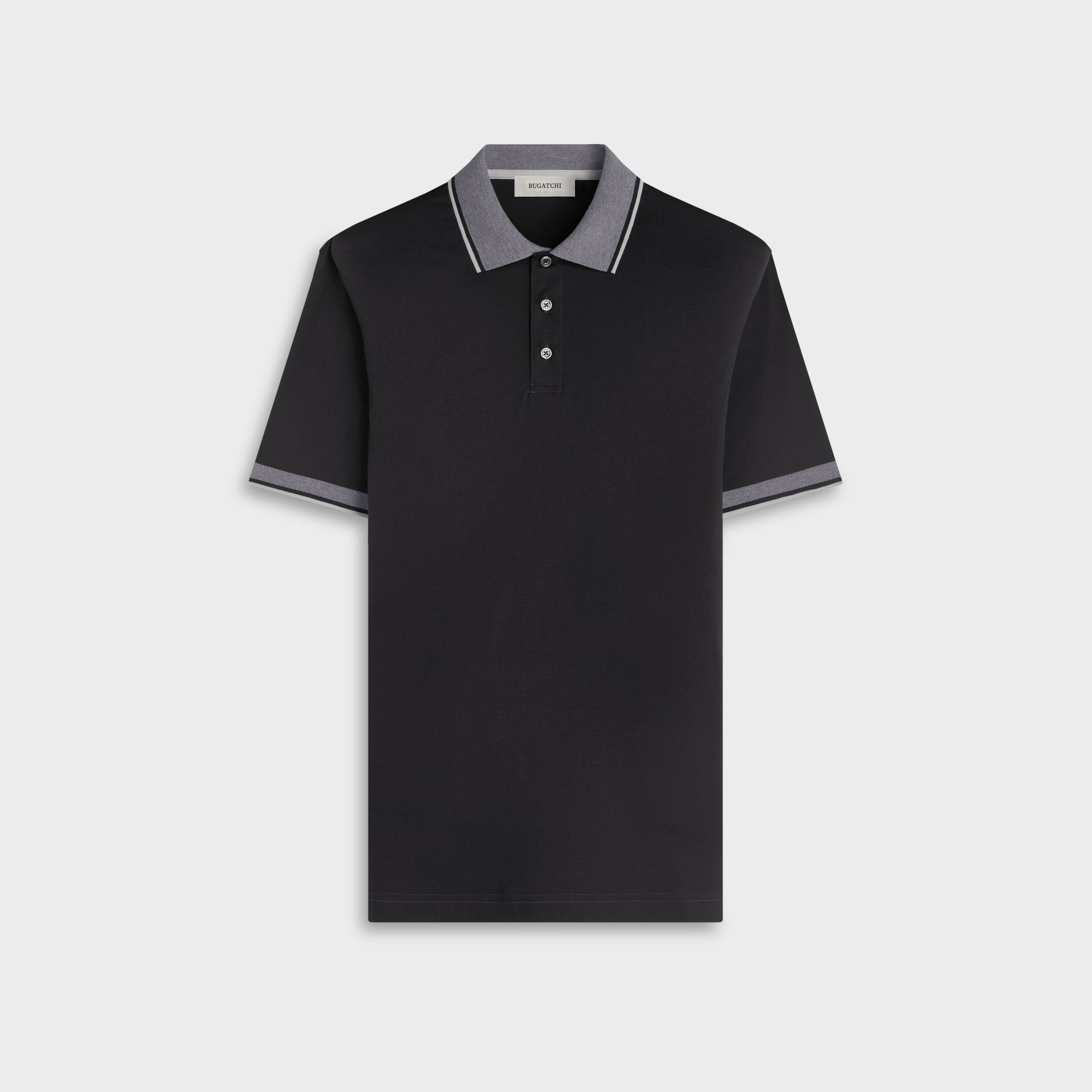 Solid Pima Three-Button Polo