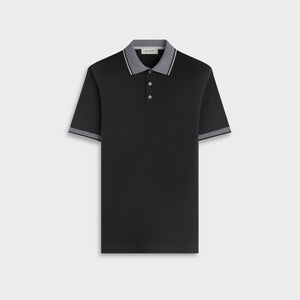 Solid Pima Three-Button Polo