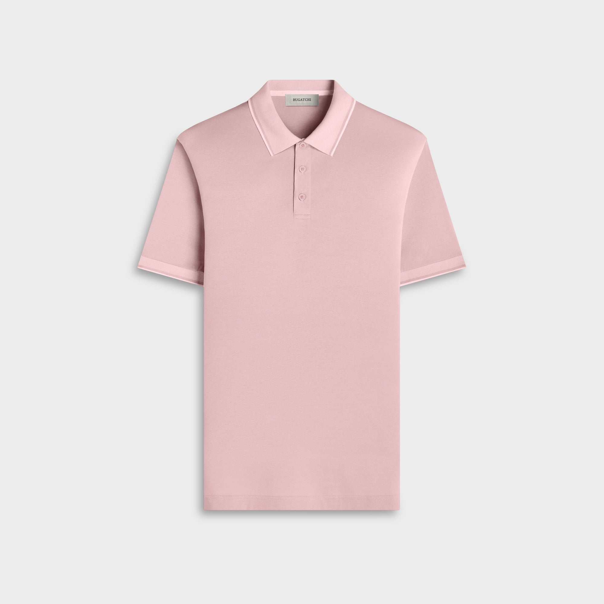 Solid Pima Three-Button Polo