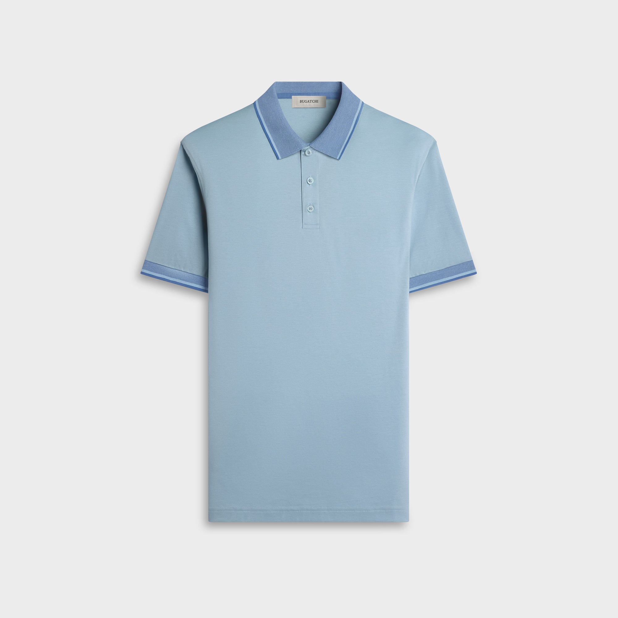 Solid Pima Three-Button Polo
