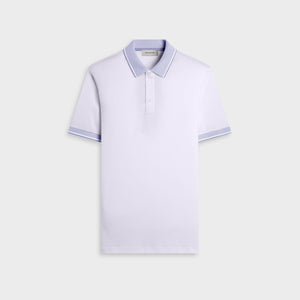 Solid Pima Three-Button Polo