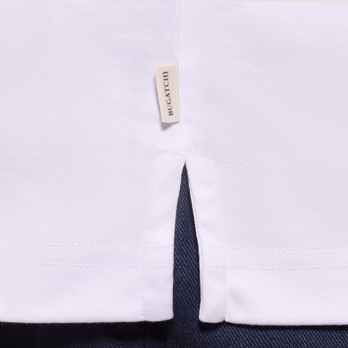 Solid Pima Quarter-Zip Polo