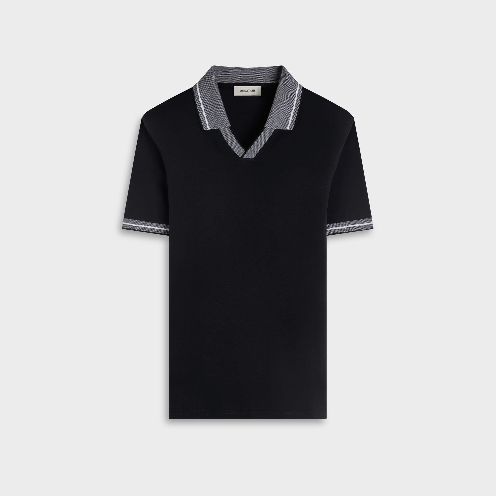 Solid Pima Johnny Collar Polo