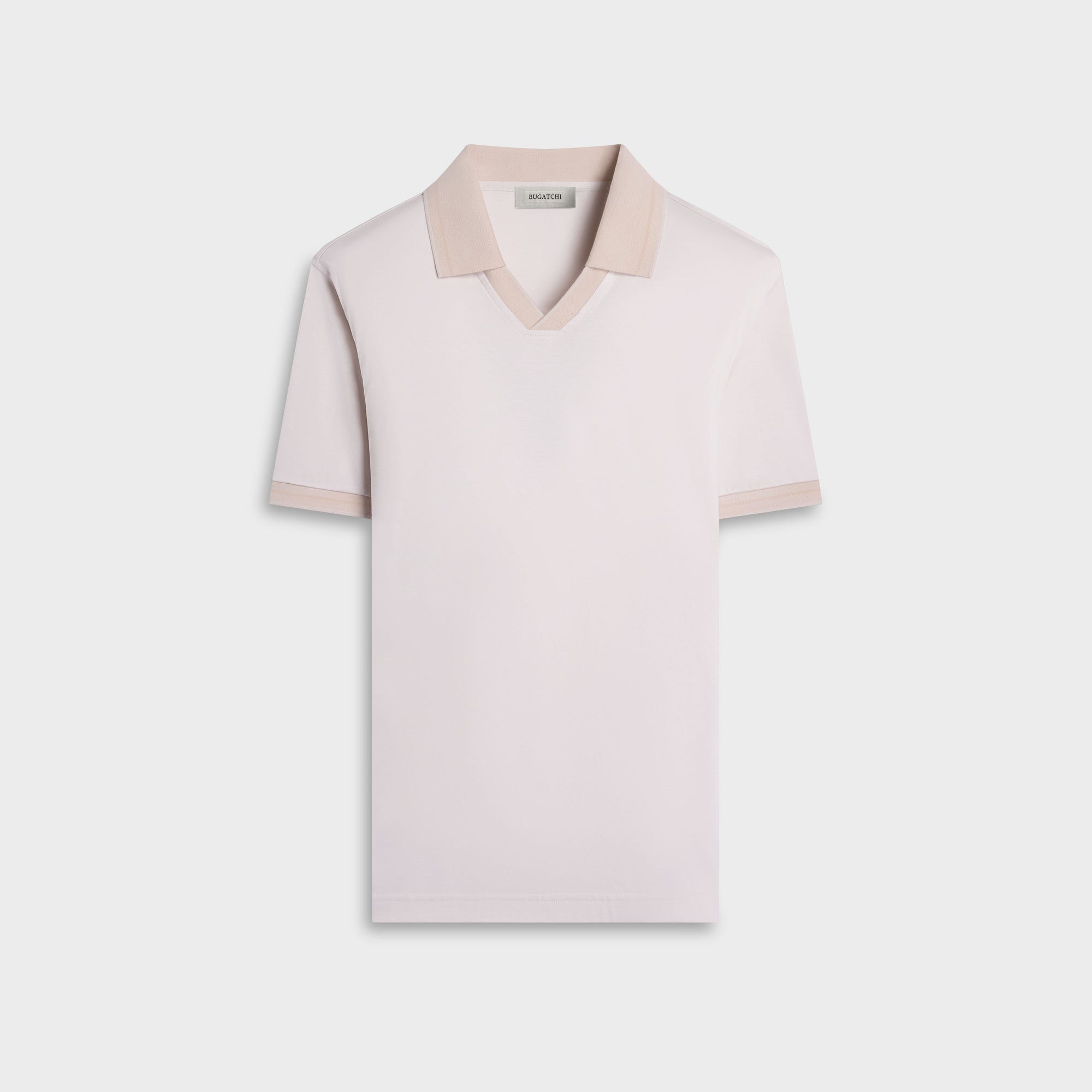 Solid Pima Johnny Collar Polo