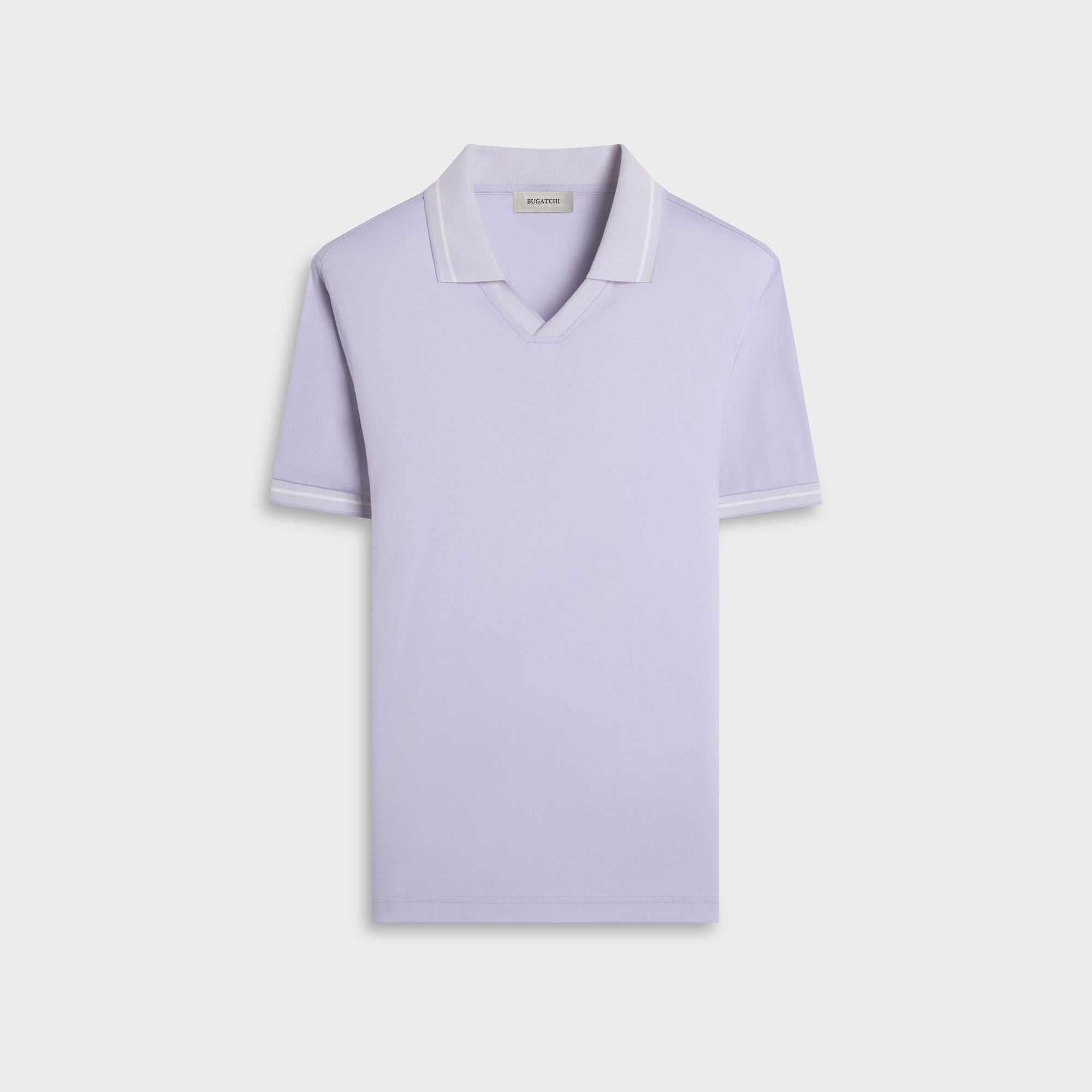 Solid Pima Johnny Collar Polo