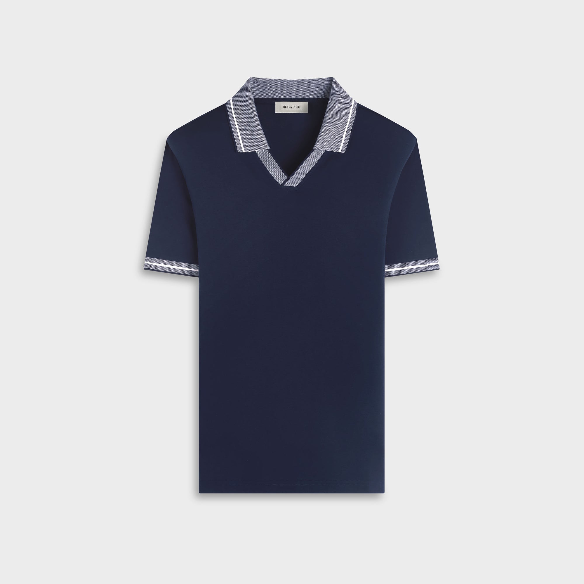 Solid Pima Johnny Collar Polo