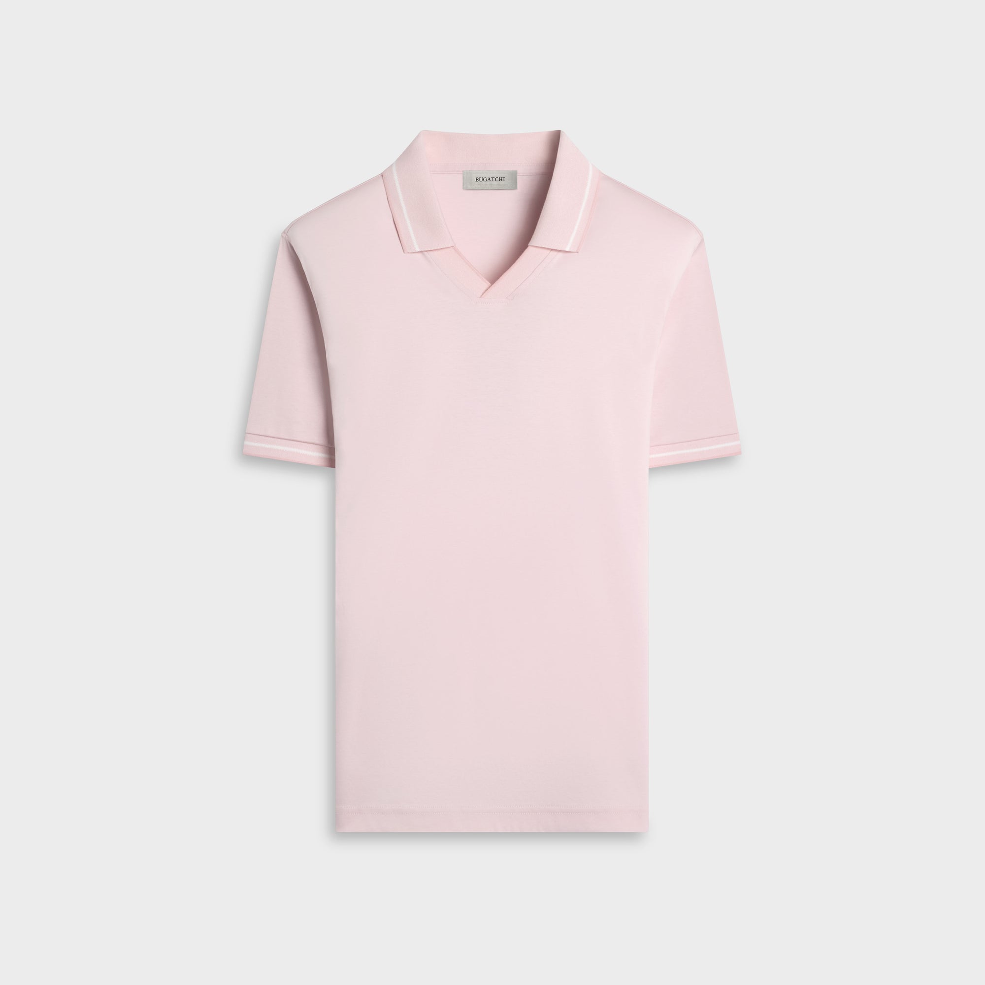 Solid Pima Johnny Collar Polo
