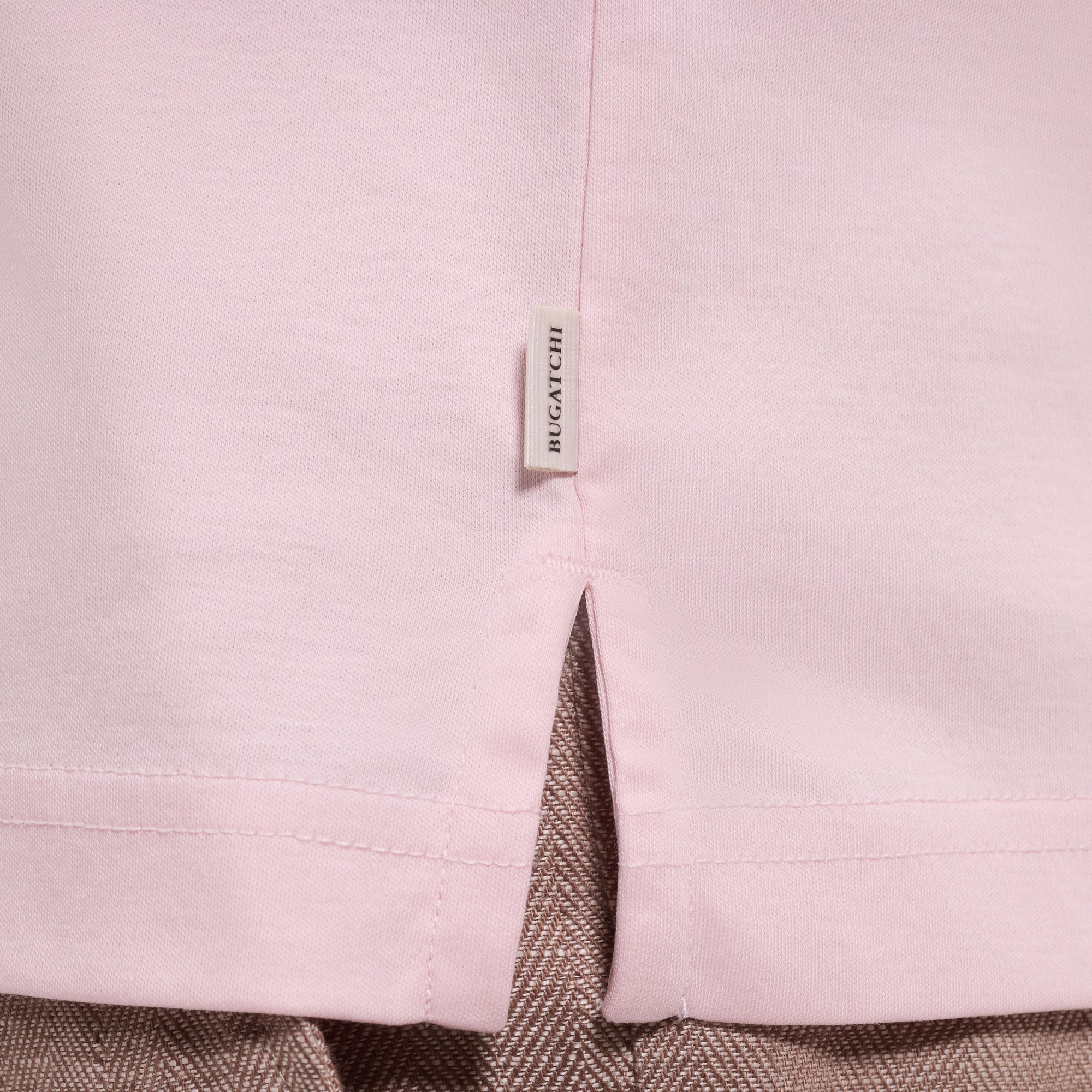 Solid Pima Johnny Collar Polo