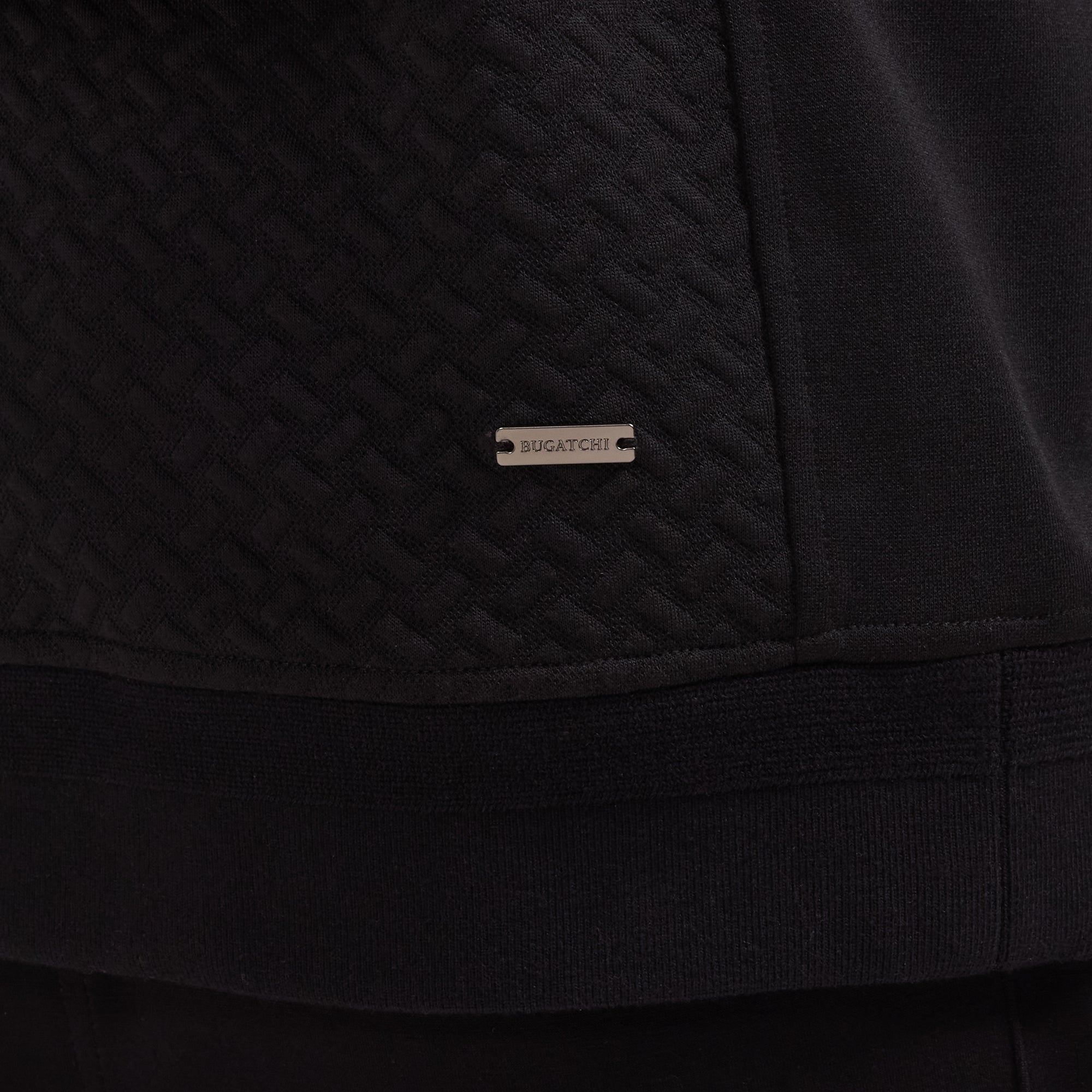 Performance Basketweave Quarter-Zip Mock Neck Pullover