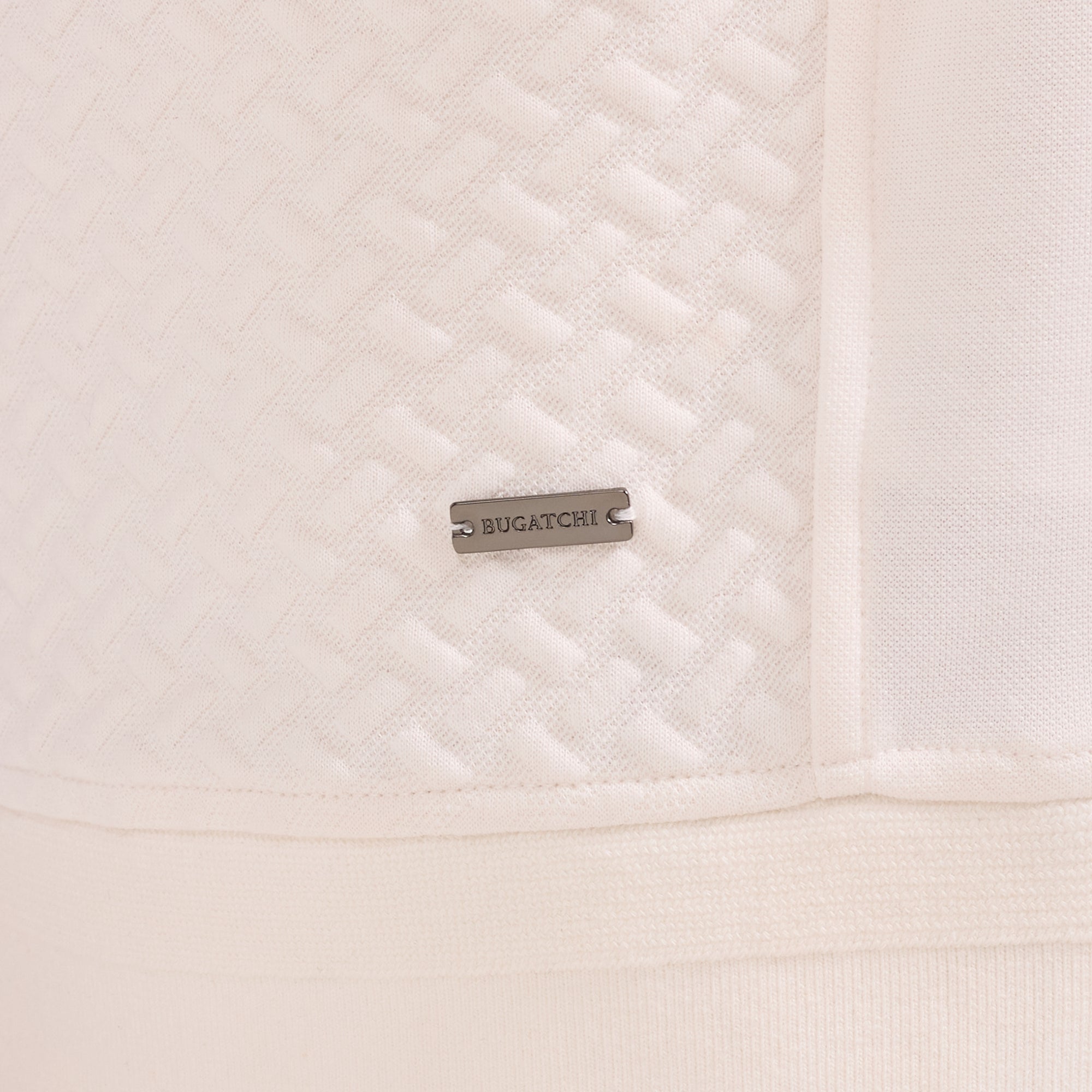 Performance Basketweave Quarter-Zip Mock Neck Pullover