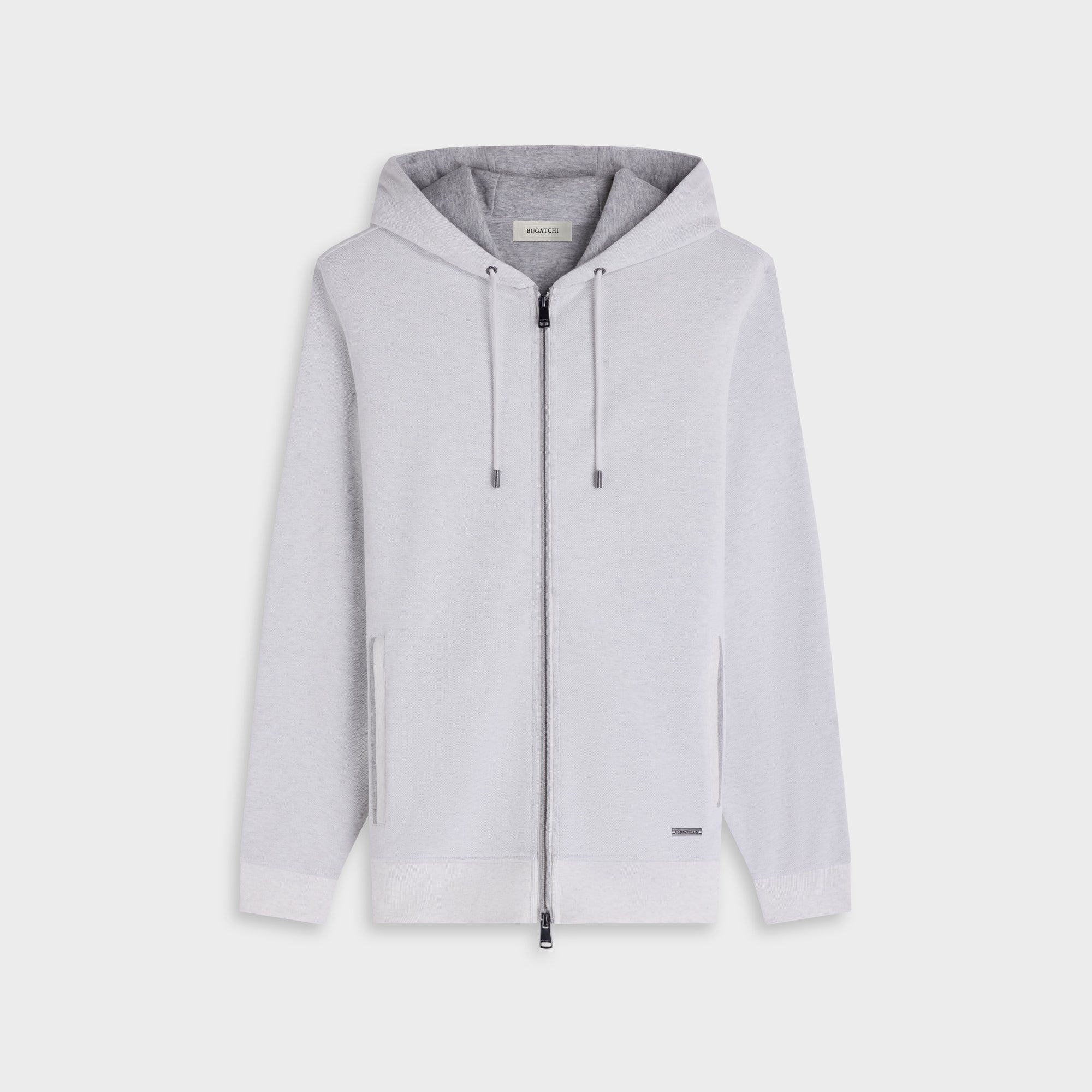 Performance Pique Knit Full-Zip Hoodie