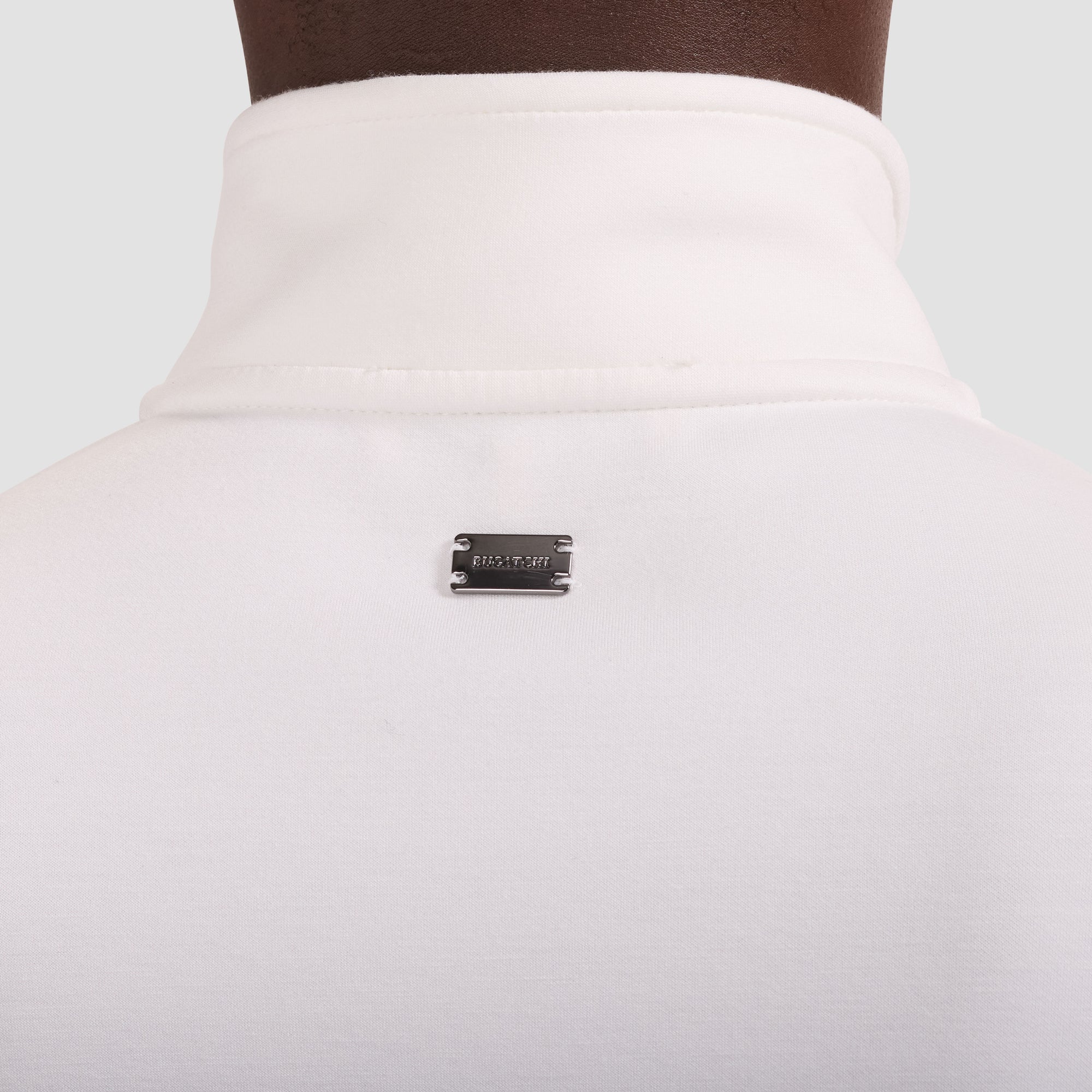 Soft Touch Geometric Quarter-Zip Pullover