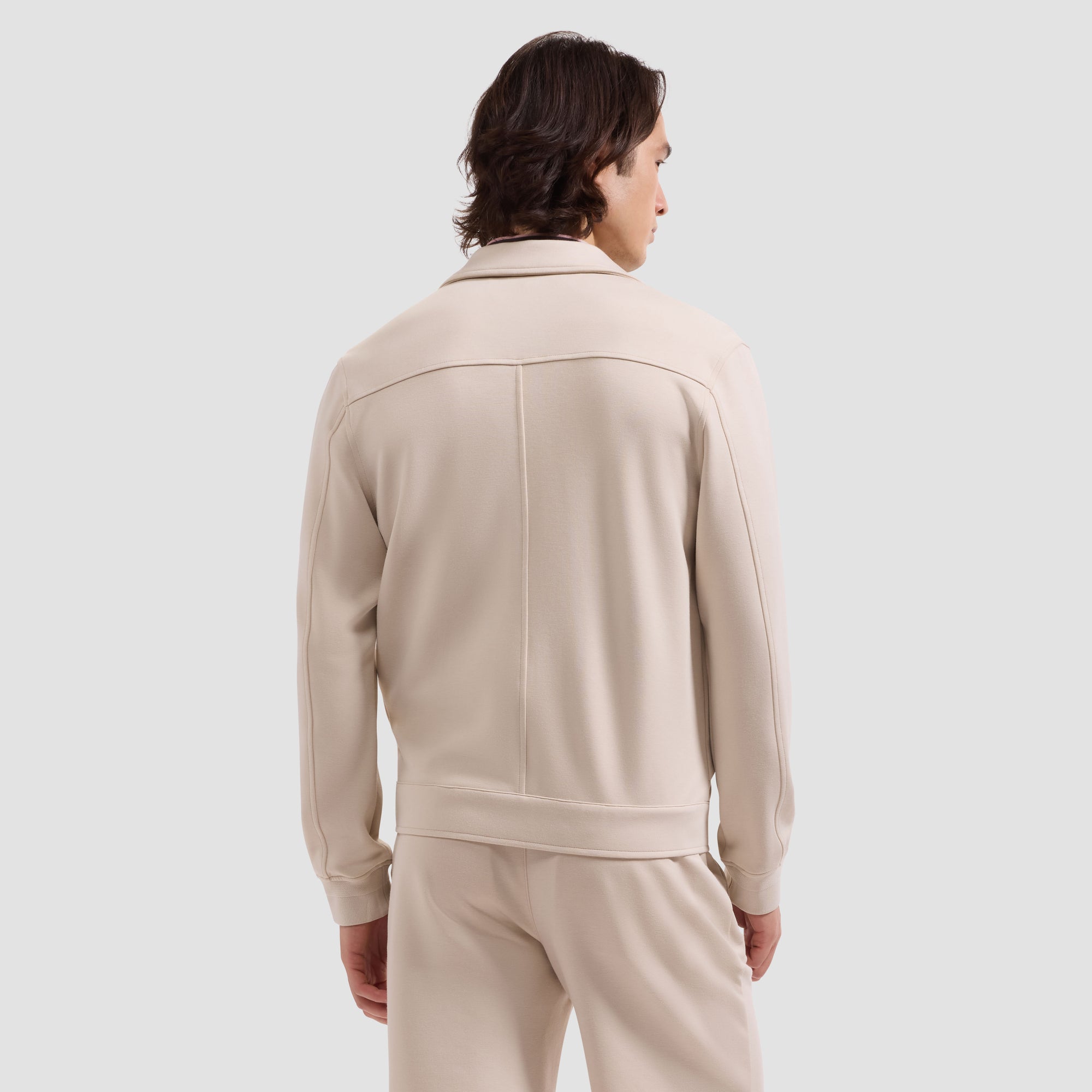 Soft Touch Blouson Knit Jacket