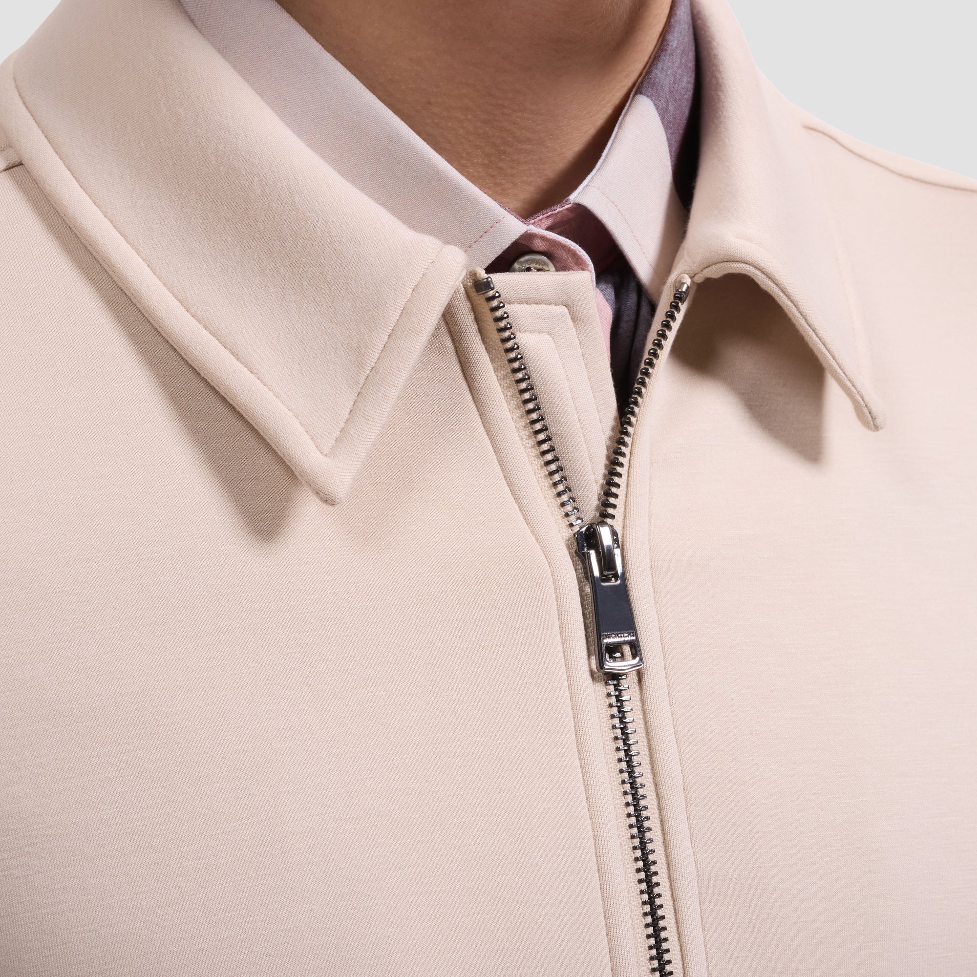 Soft Touch Blouson Knit Jacket