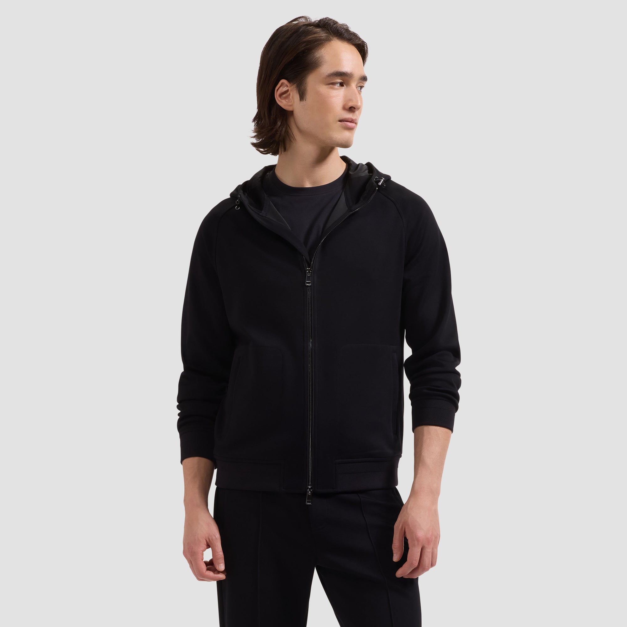 Soft Touch Knit Hoodie Jacket