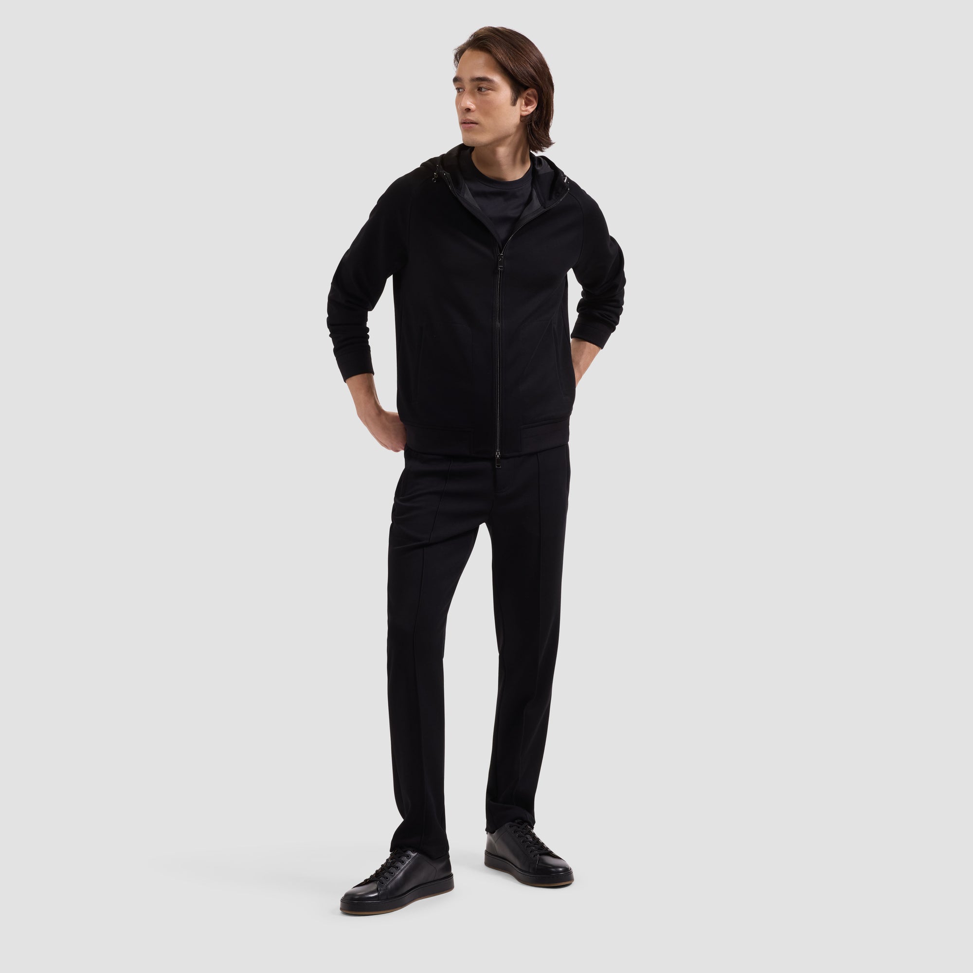 Soft Touch Knit Hoodie Jacket