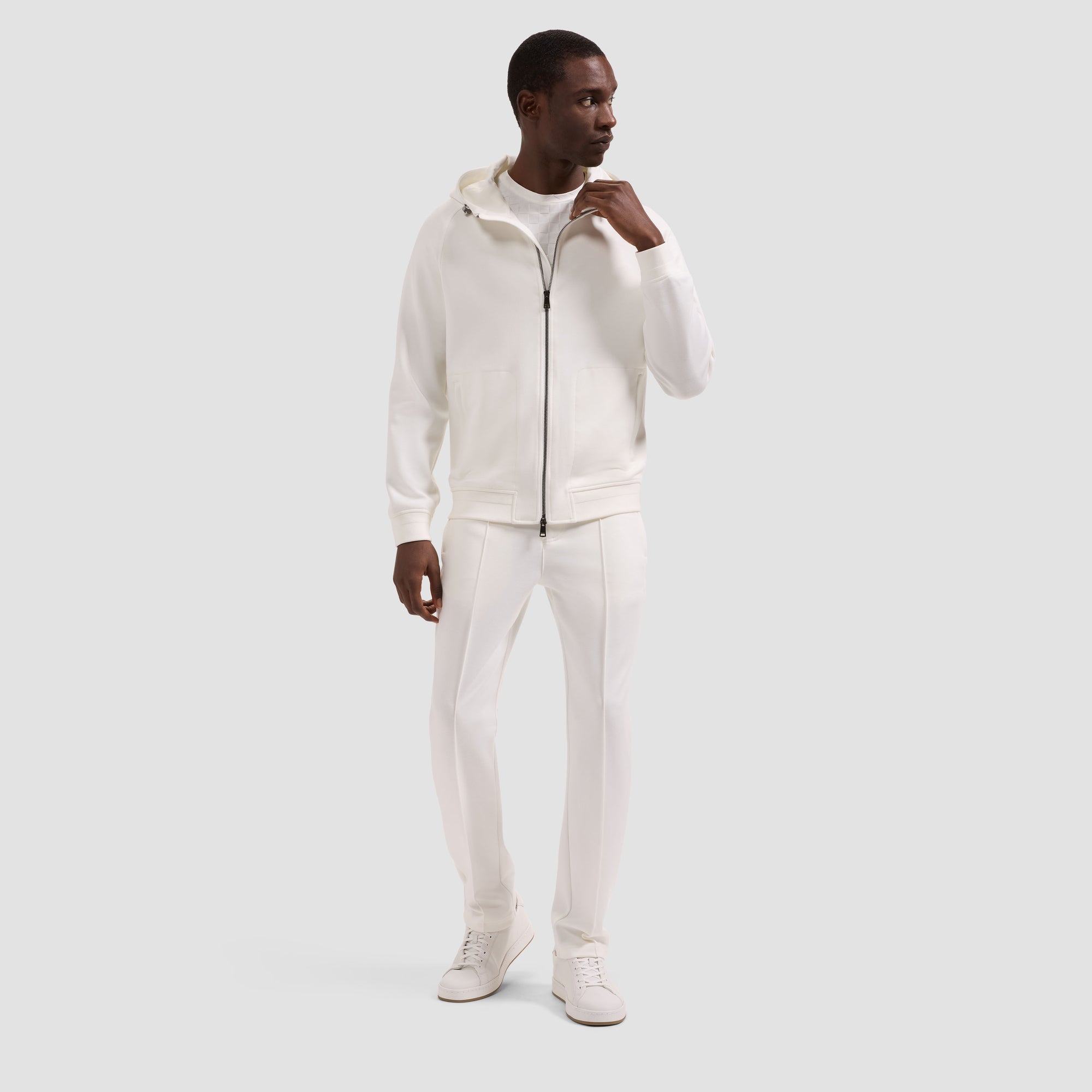 Soft Touch Knit Hoodie Jacket