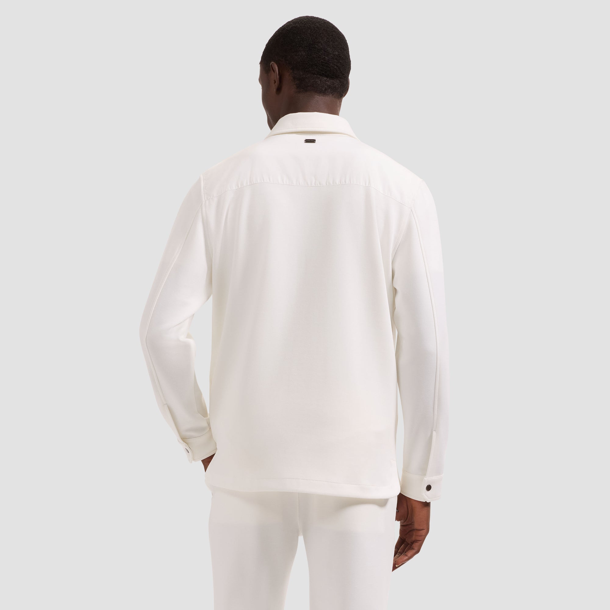 Soft Touch Knit Shirt Jacket