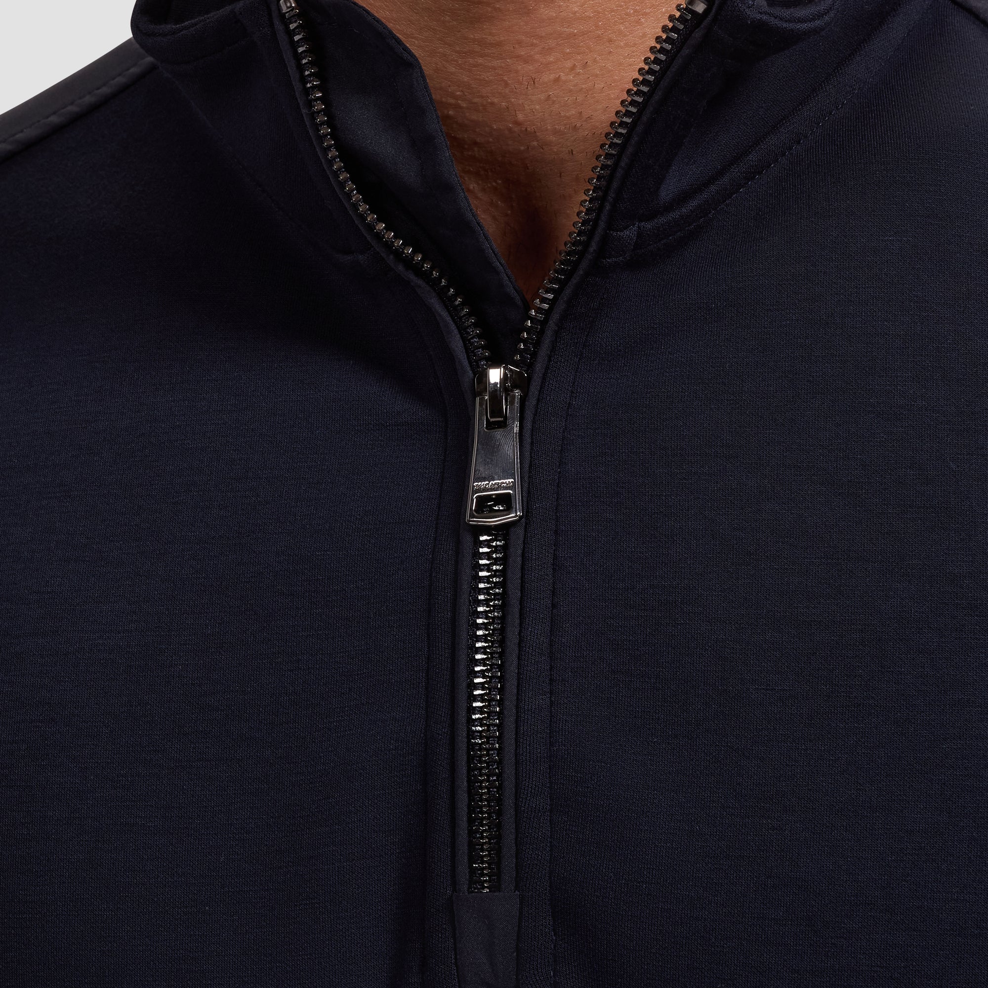 Soft Touch Quarter-Zip Mock Neck Pullover