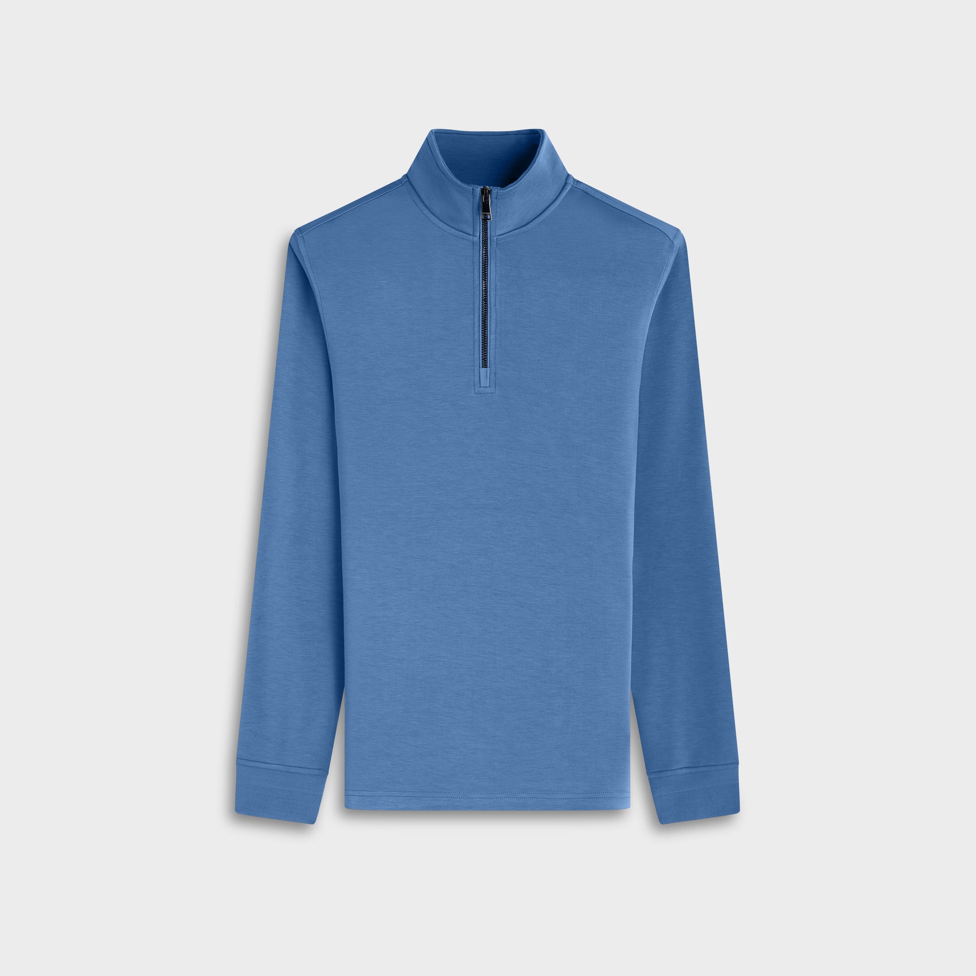 Soft Touch Quarter-Zip Mock Neck Pullover
