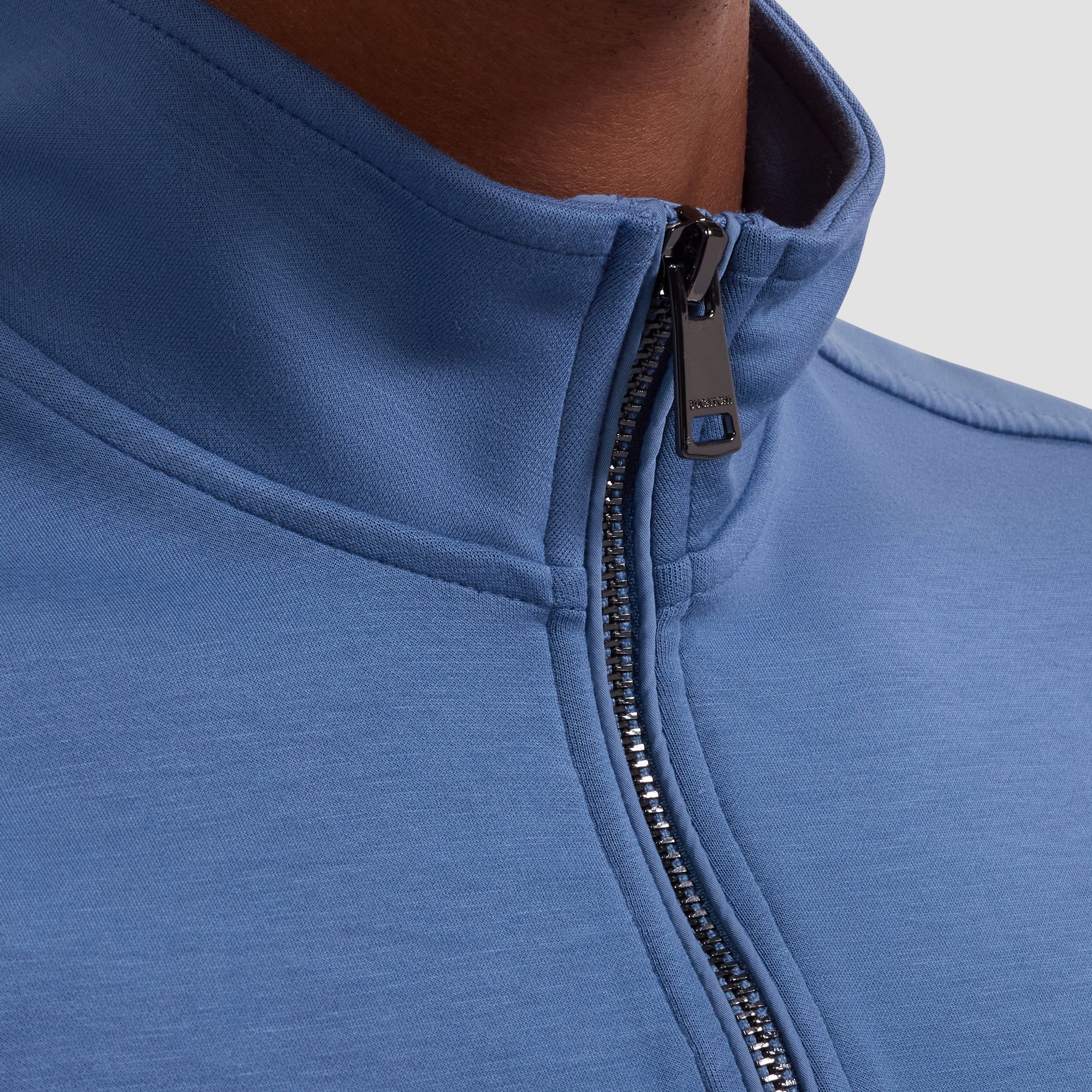 Soft Touch Quarter-Zip Mock Neck Pullover