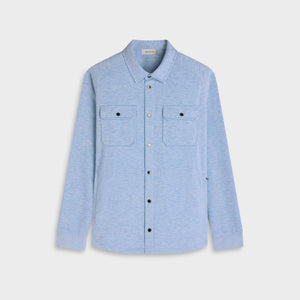 Soft Touch Melange Knit Shirt