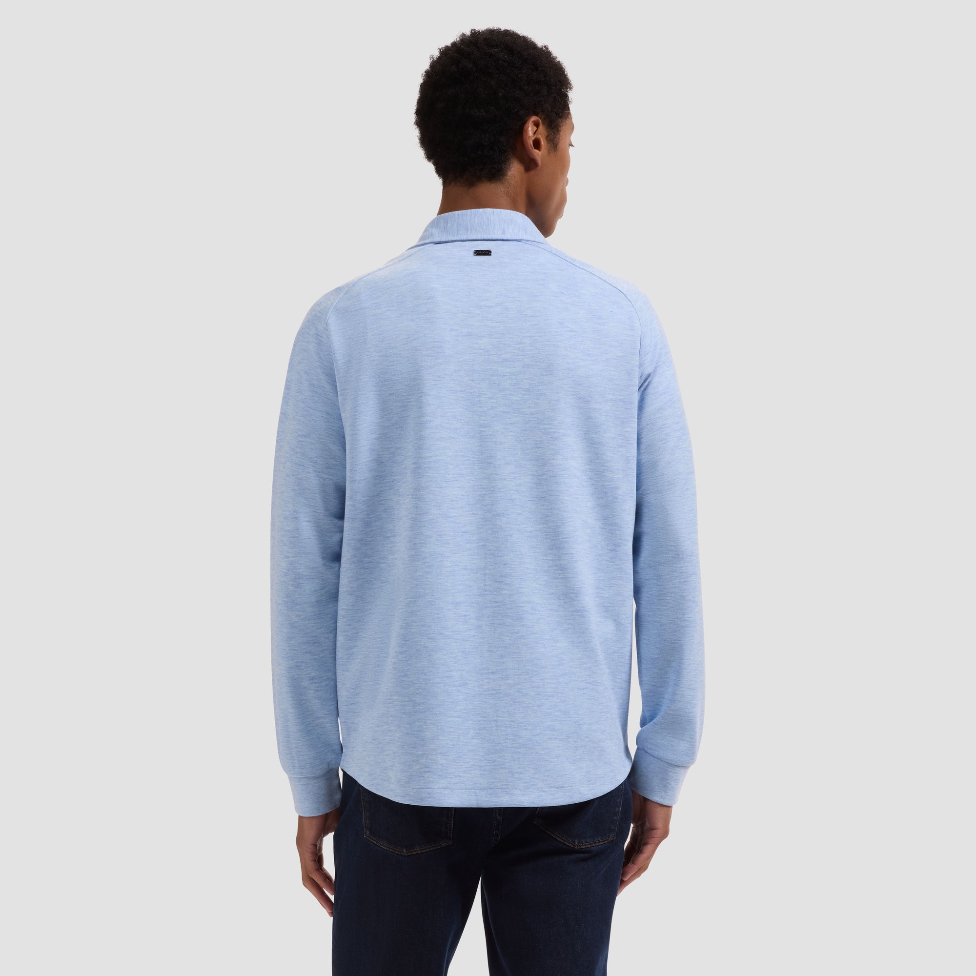 Soft Touch Melange Knit Shirt