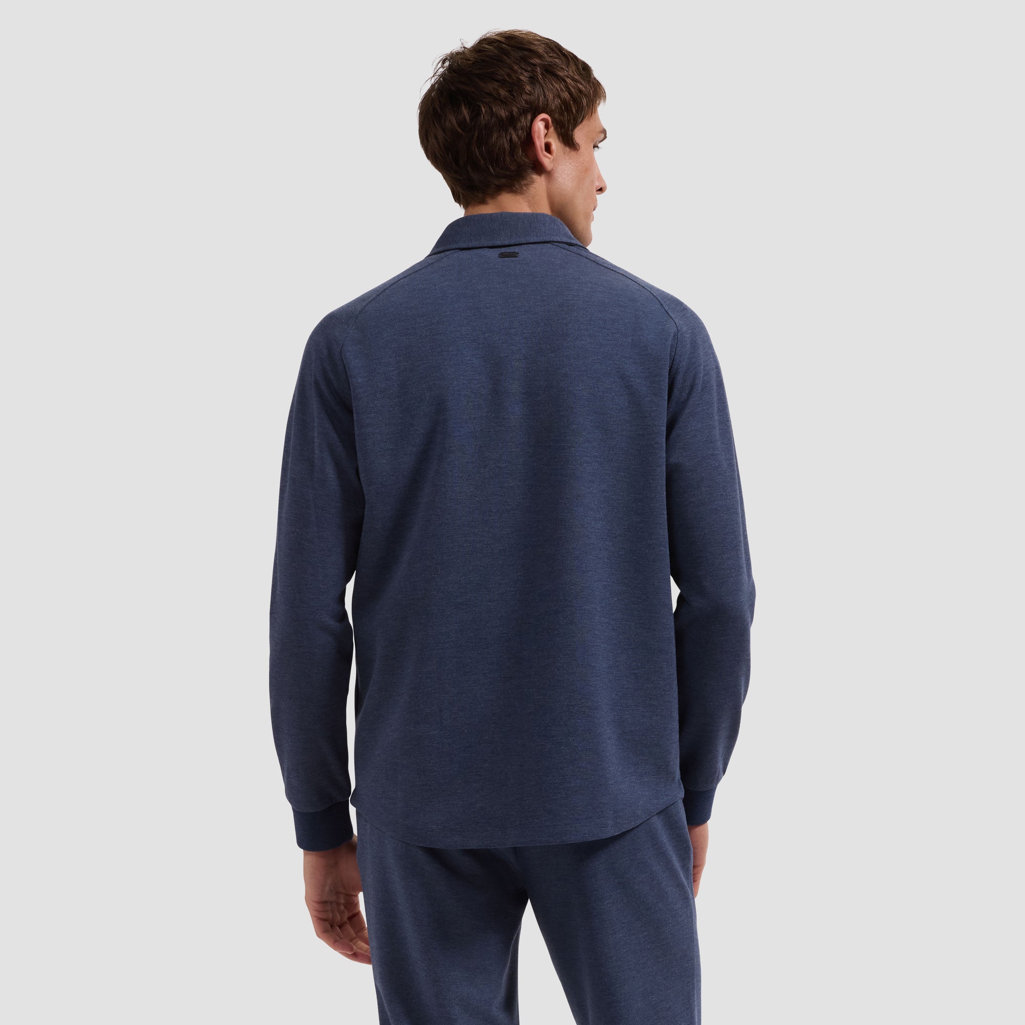 Soft Touch Melange Knit Shirt