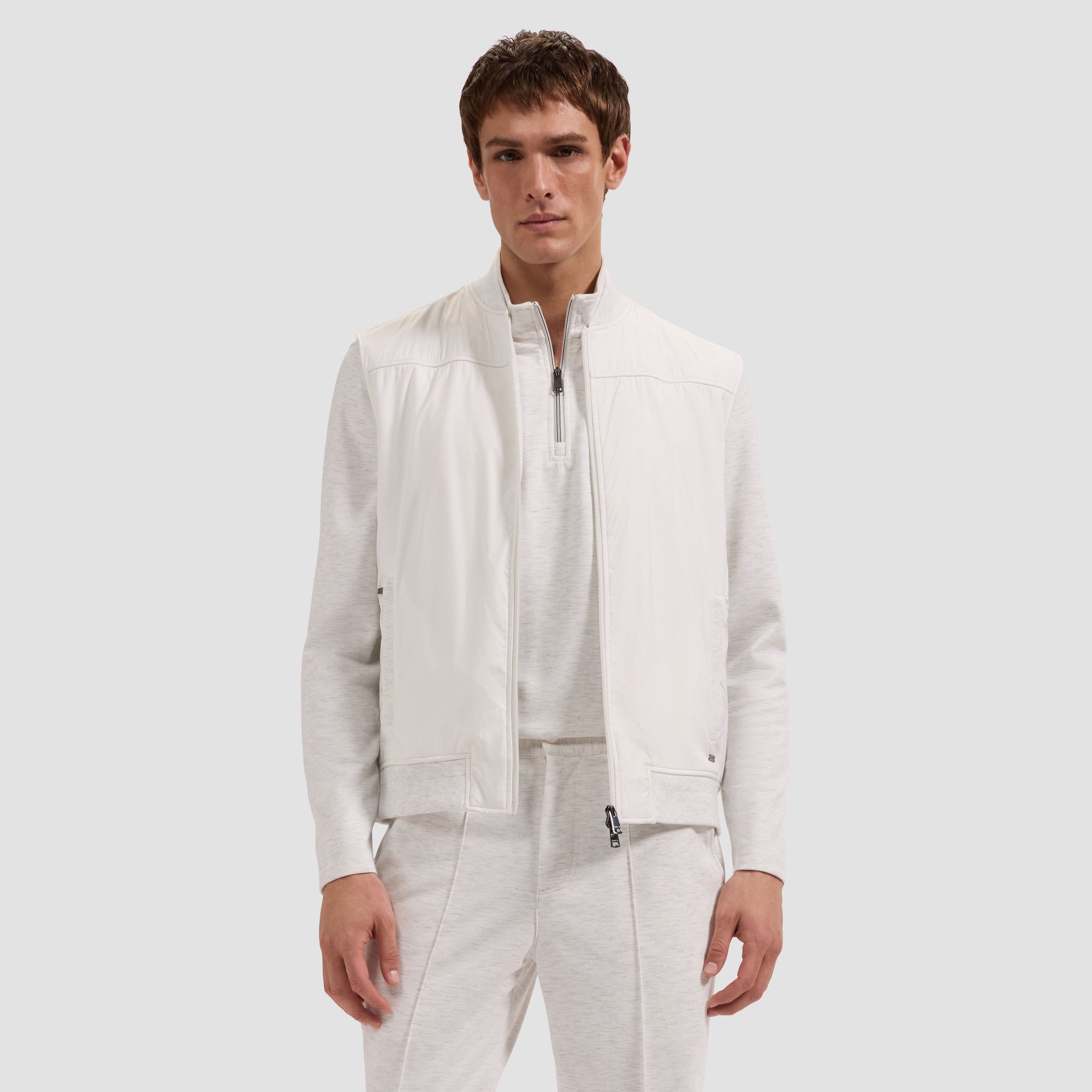 Soft Touch Hybrid Knit Vest