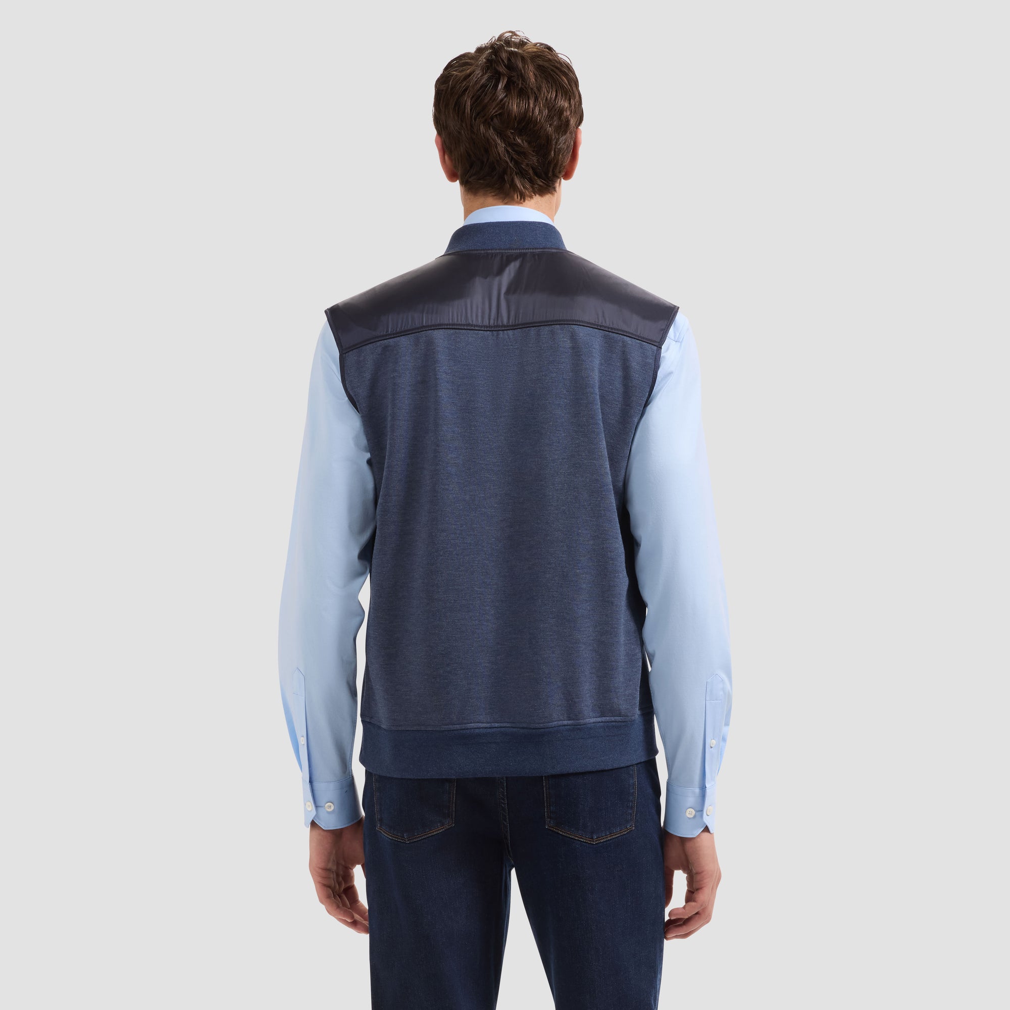 Soft Touch Hybrid Knit Vest