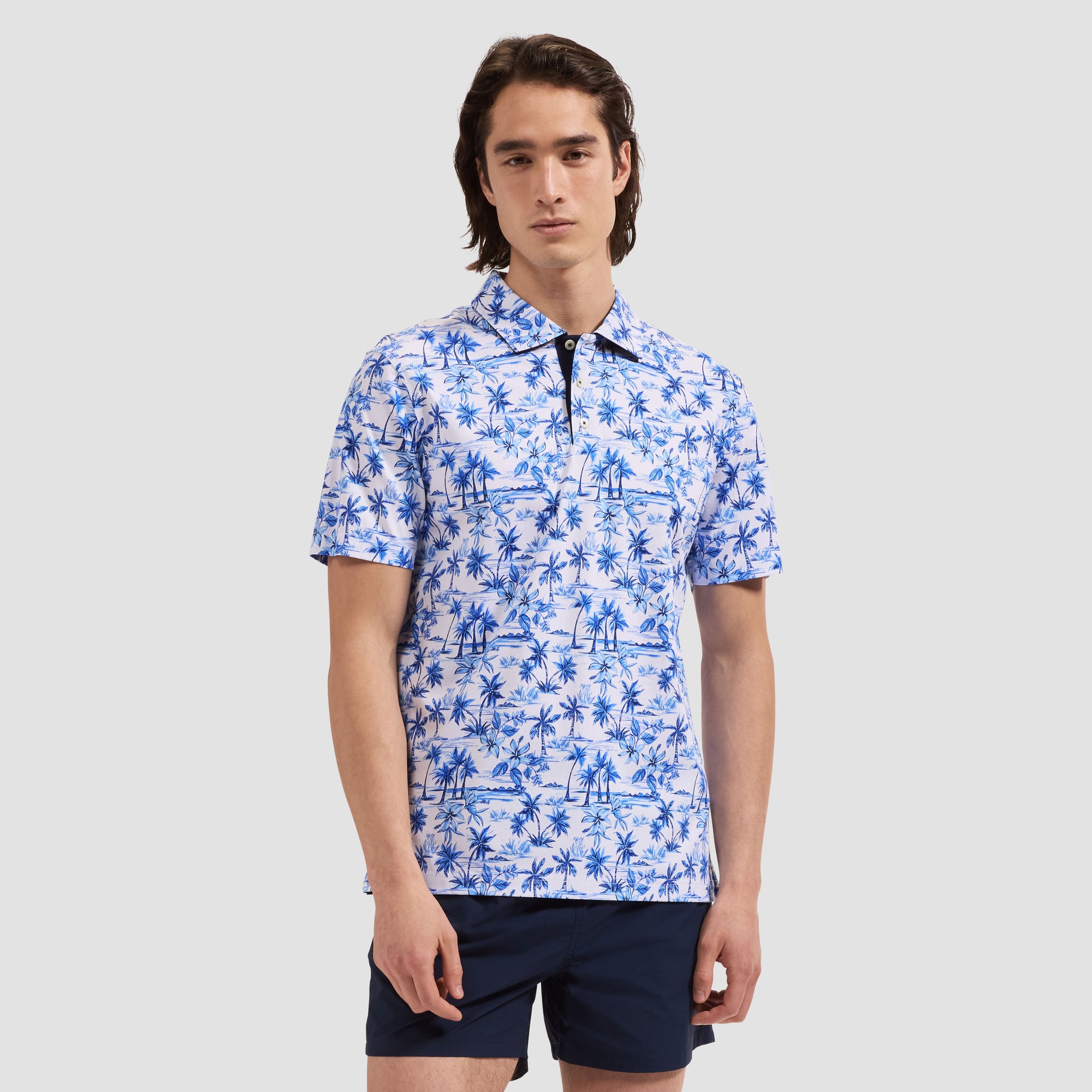 Hendrix Tropical Island Polo Shirt