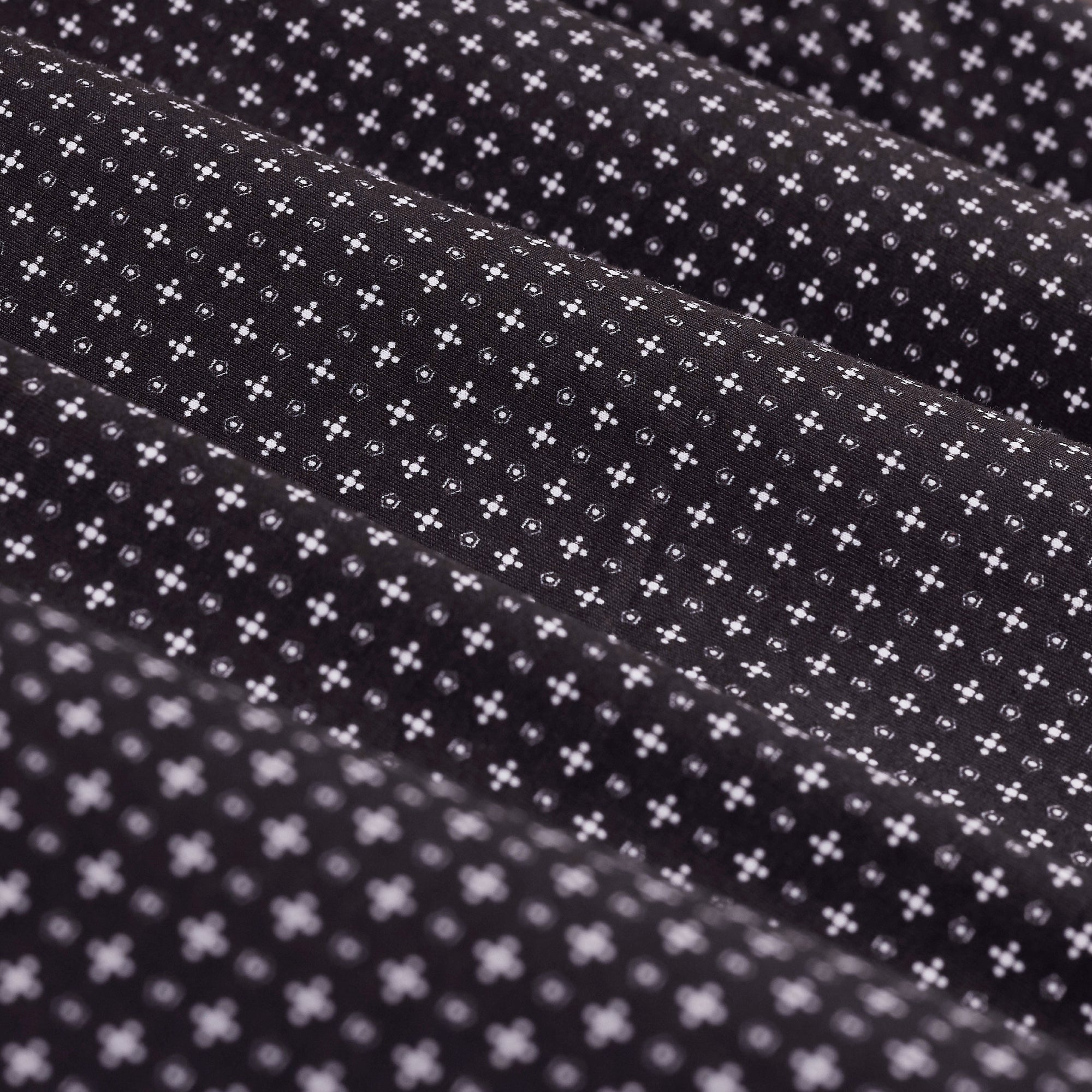 Miles OoohCotton Geometric Short-Sleeve Shirt
