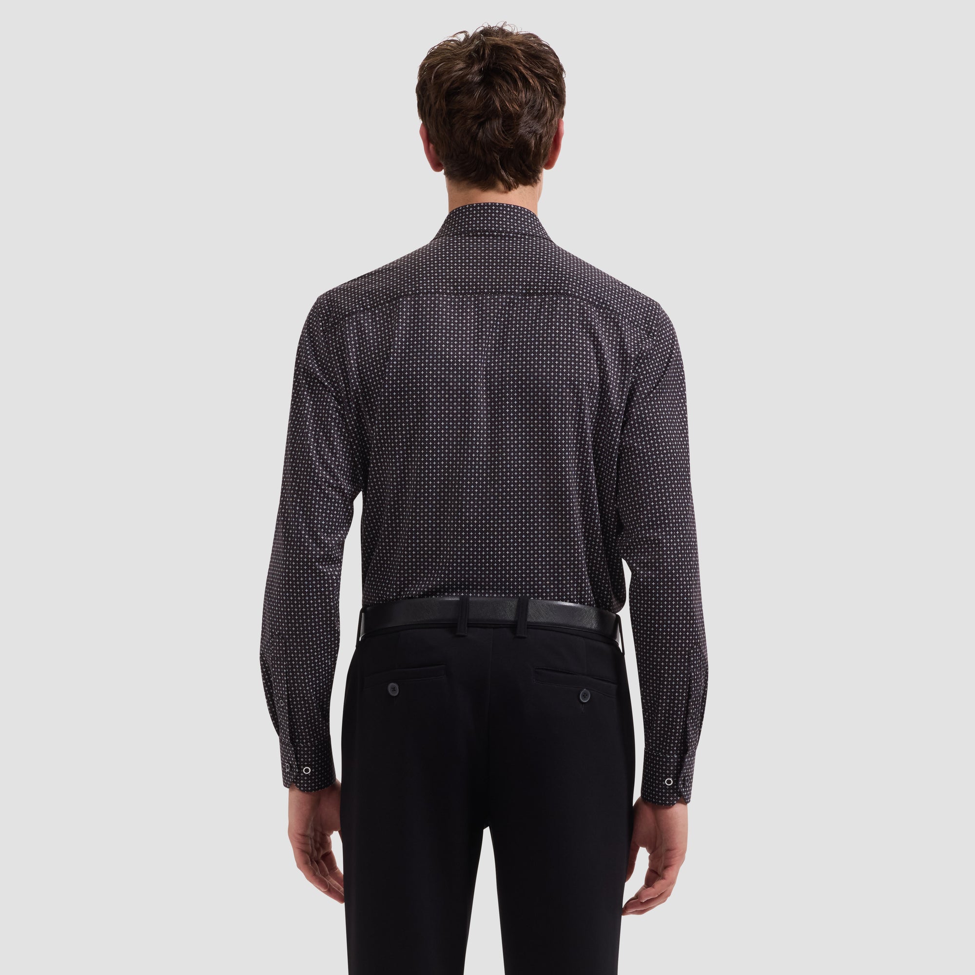 James OoohCotton Geometric Shirt