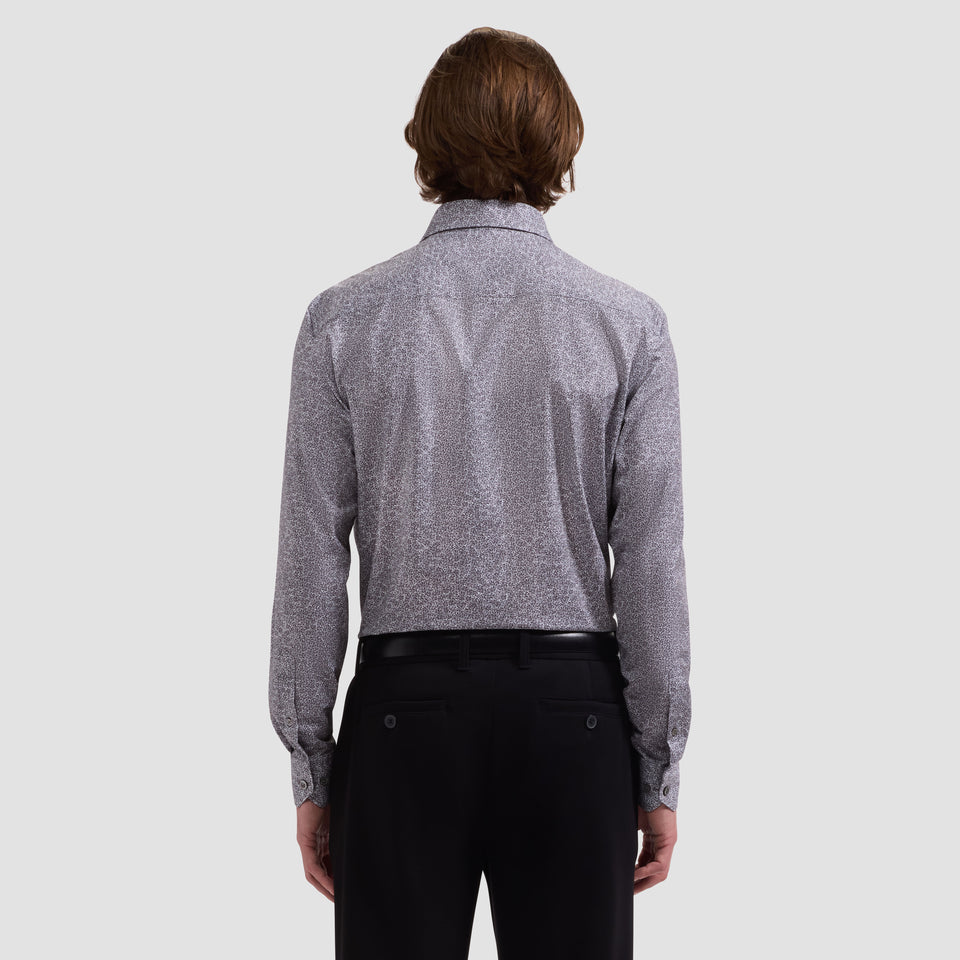James OoohCotton Floral Shirt – BUGATCHI
