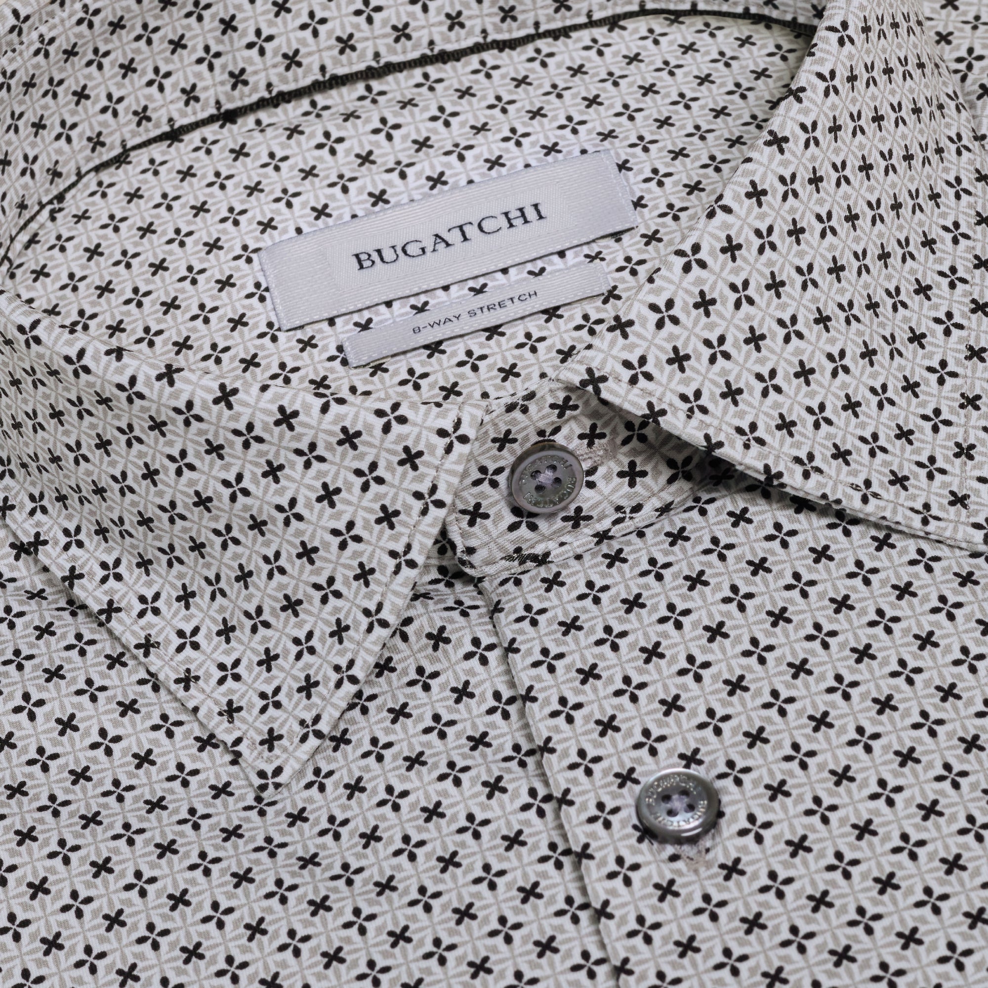 James OoohCotton Geometric Shirt