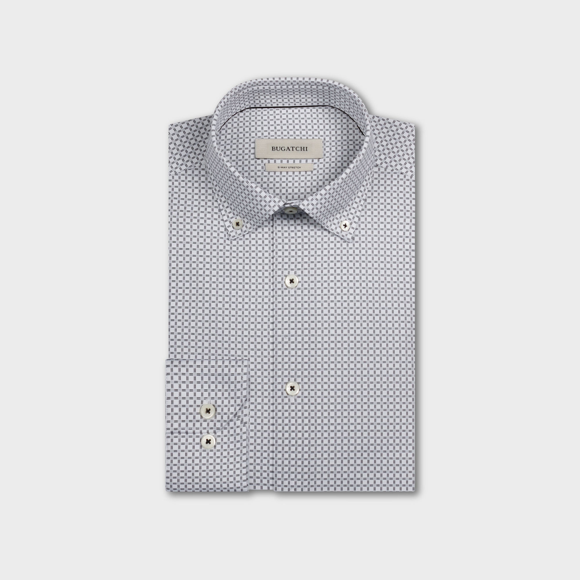 Brent OoohCotton Windowpane Shirt