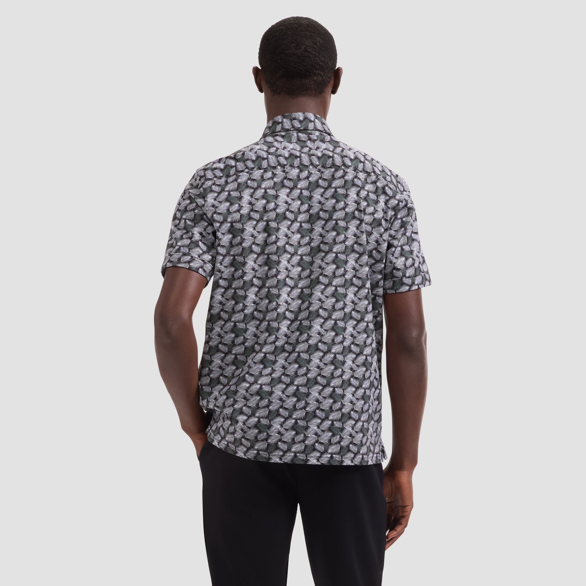 Milo OoohCotton Leaf Print Short-Sleeve Shirt