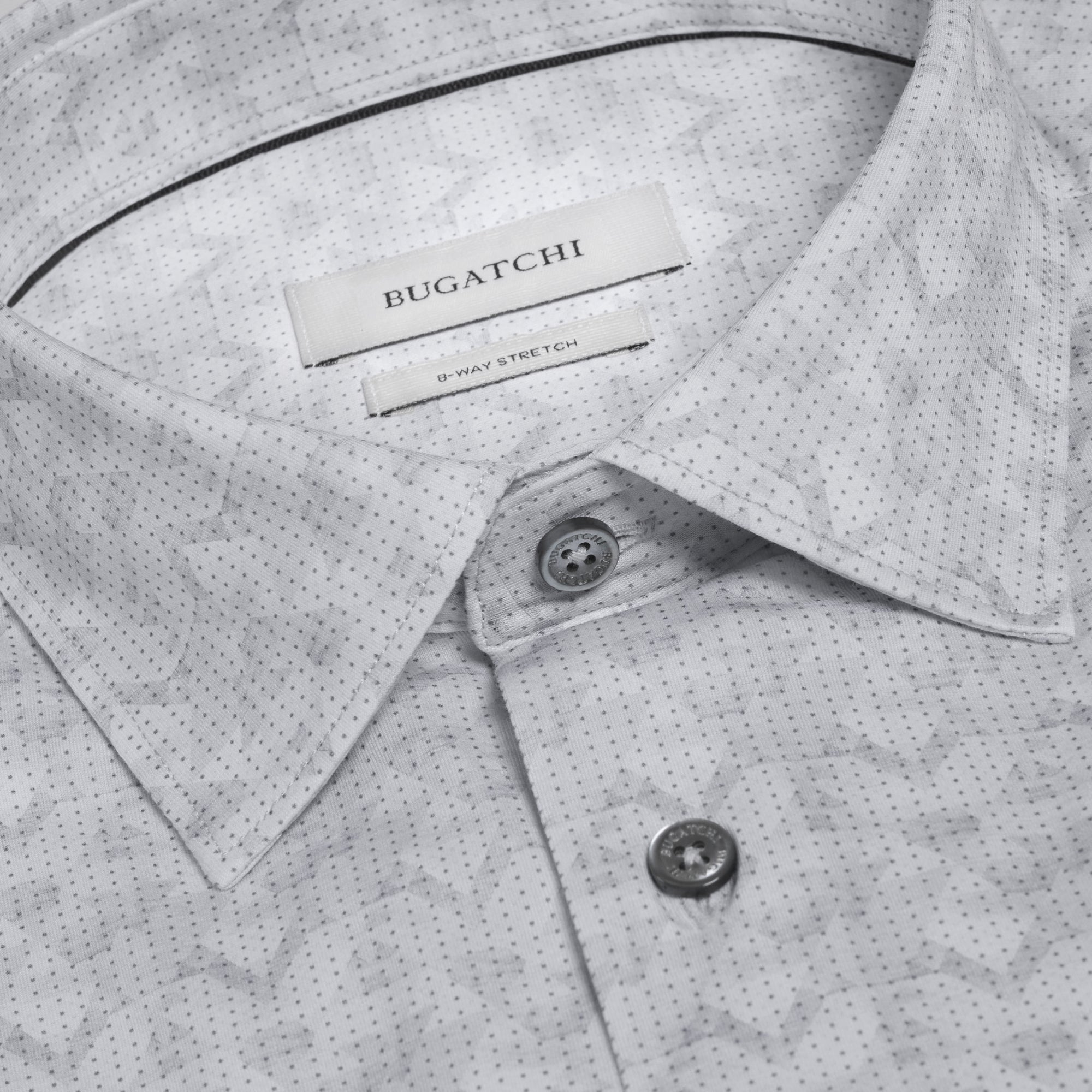 James OoohCotton Geometric Shirt