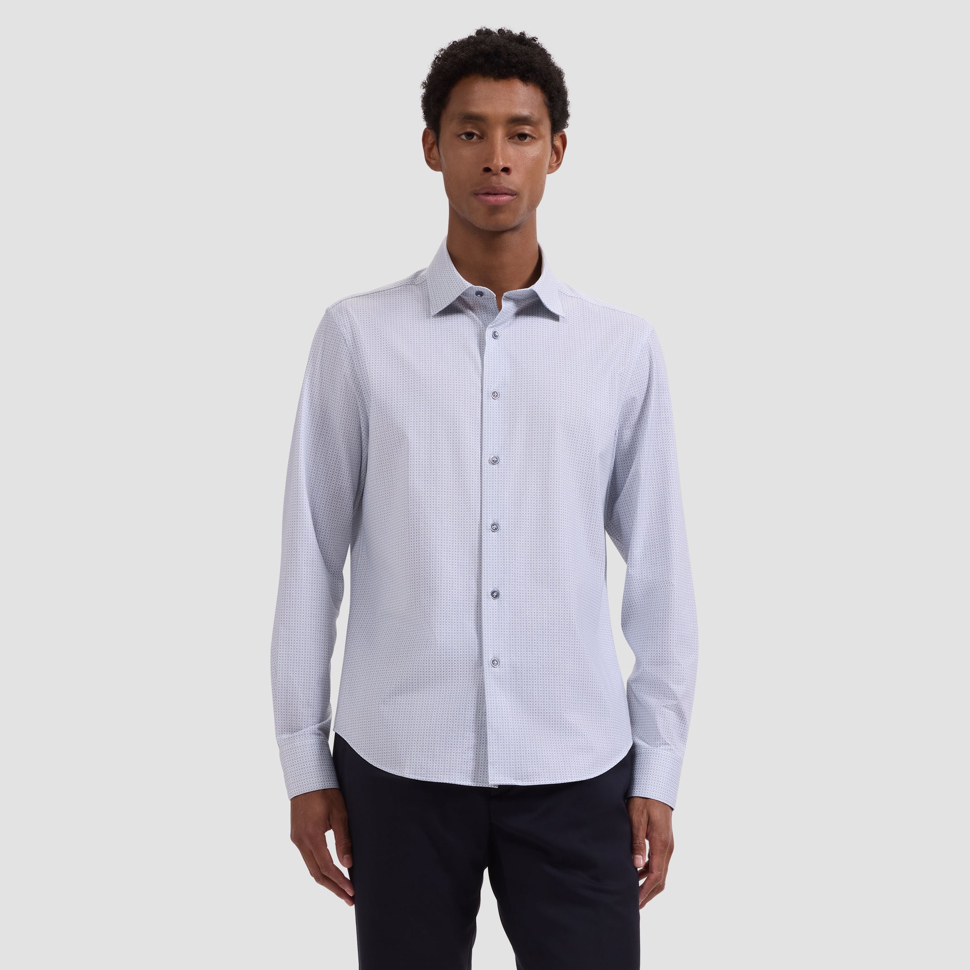 James OoohCotton Geometric Shirt