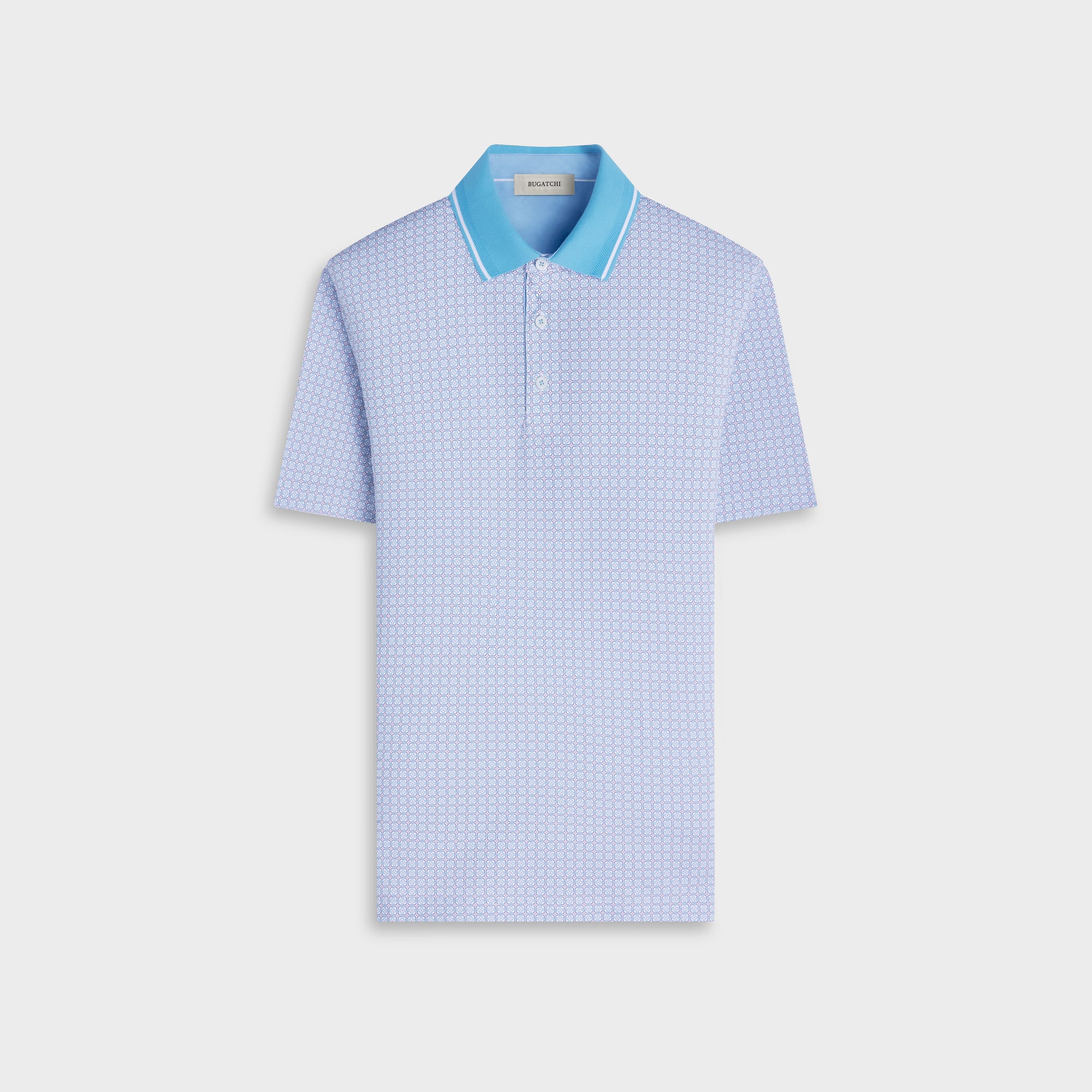 Vidal OoohCotton Geometric Polo Shirt
