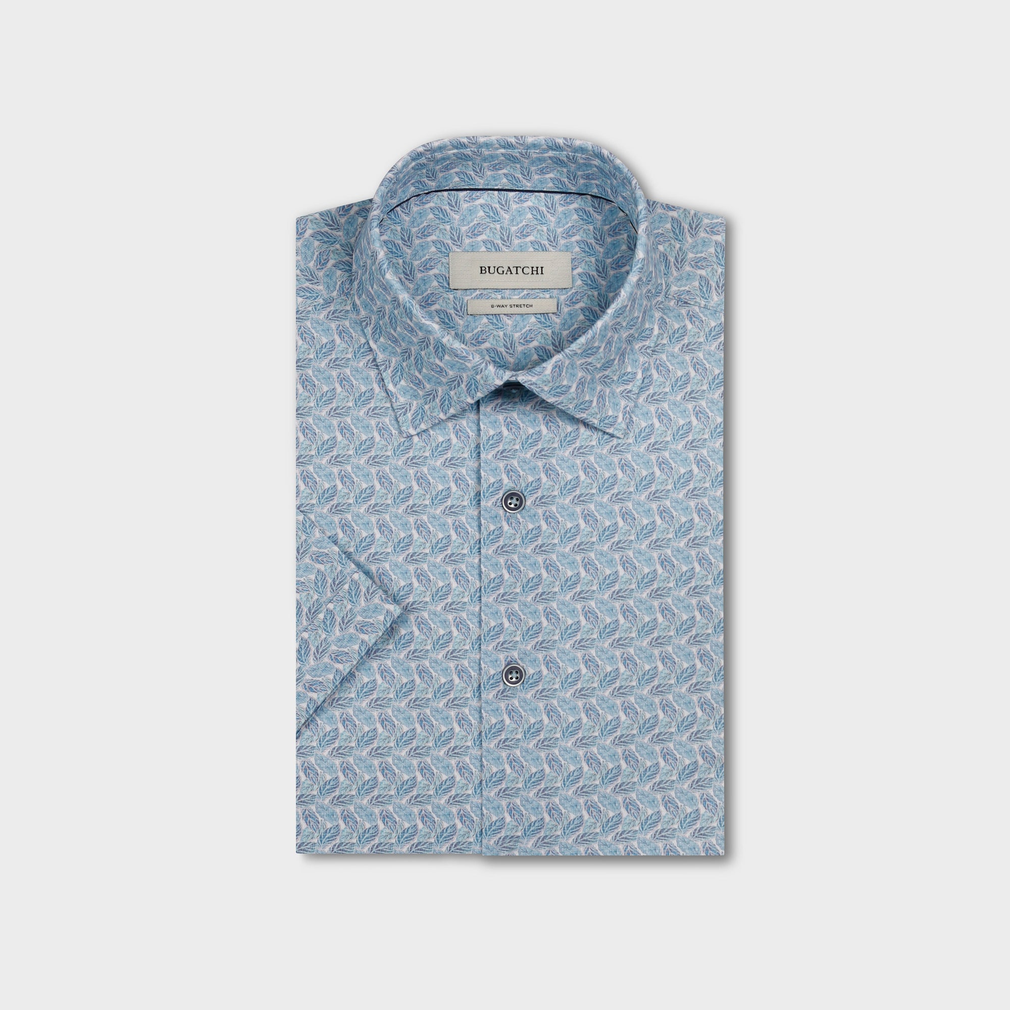 Milo OoohCotton Leaf Print Short-Sleeve Shirt