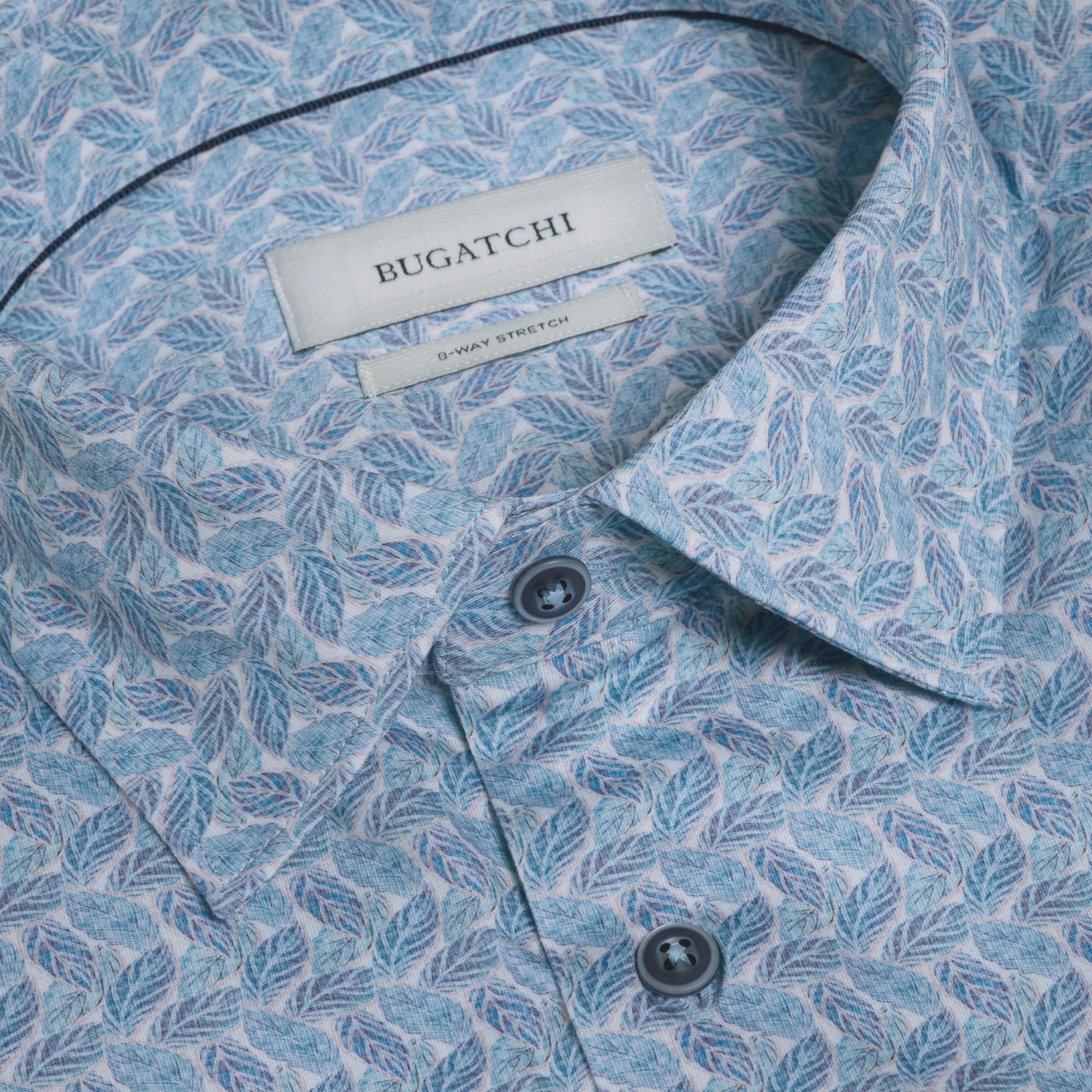 Milo OoohCotton Leaf Print Short-Sleeve Shirt