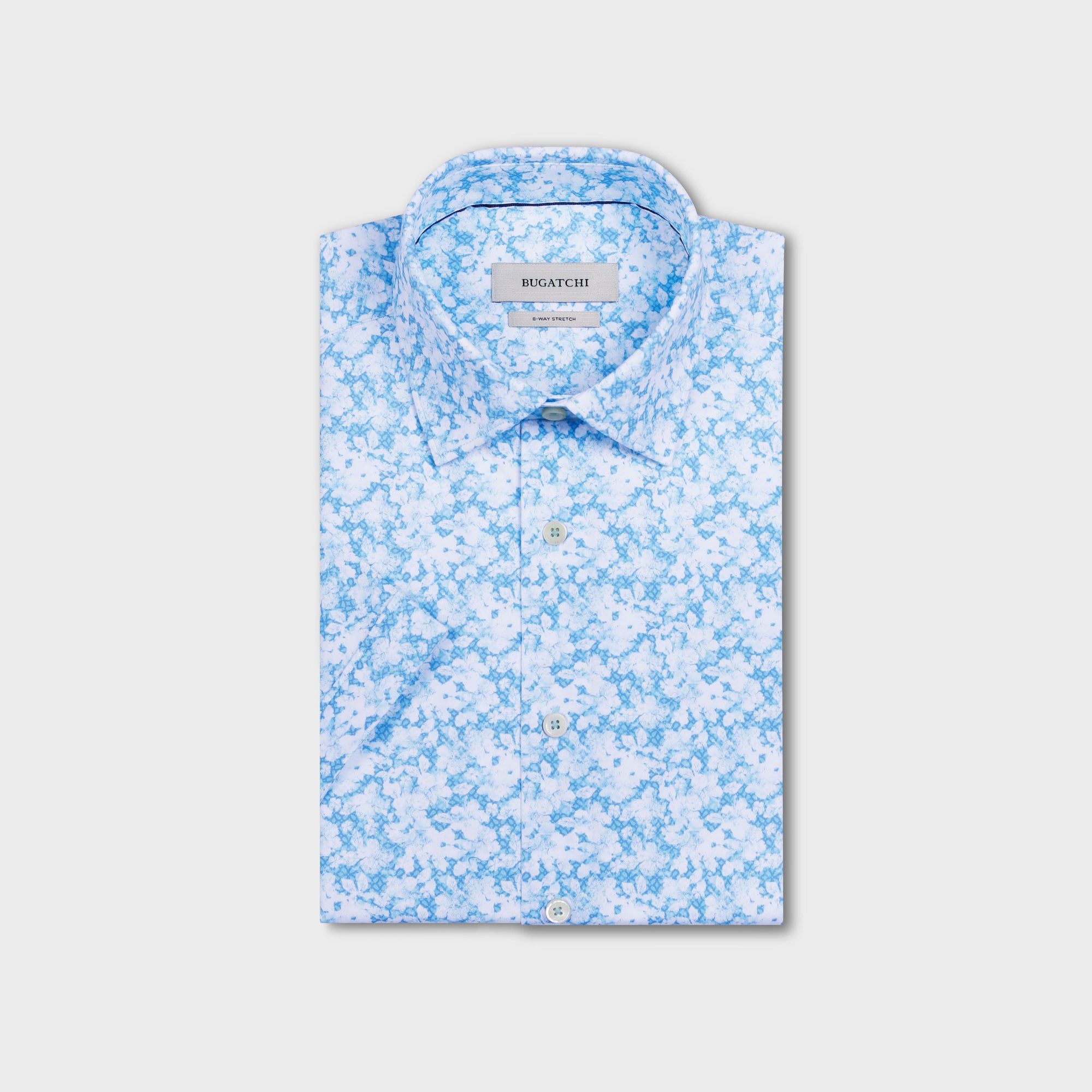 Miles OoohCotton Floral Short-Sleeve Shirt
