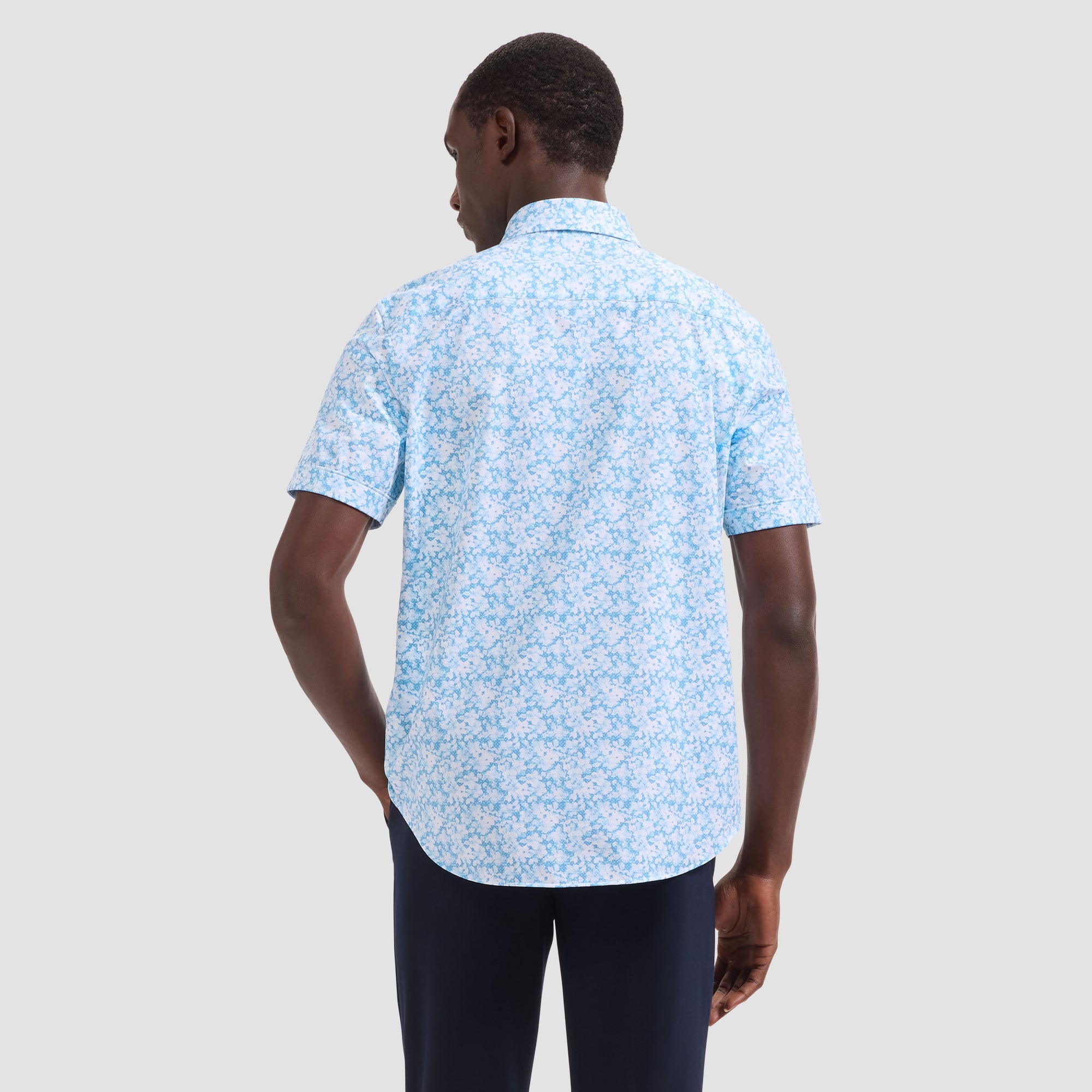 Miles OoohCotton Floral Short-Sleeve Shirt