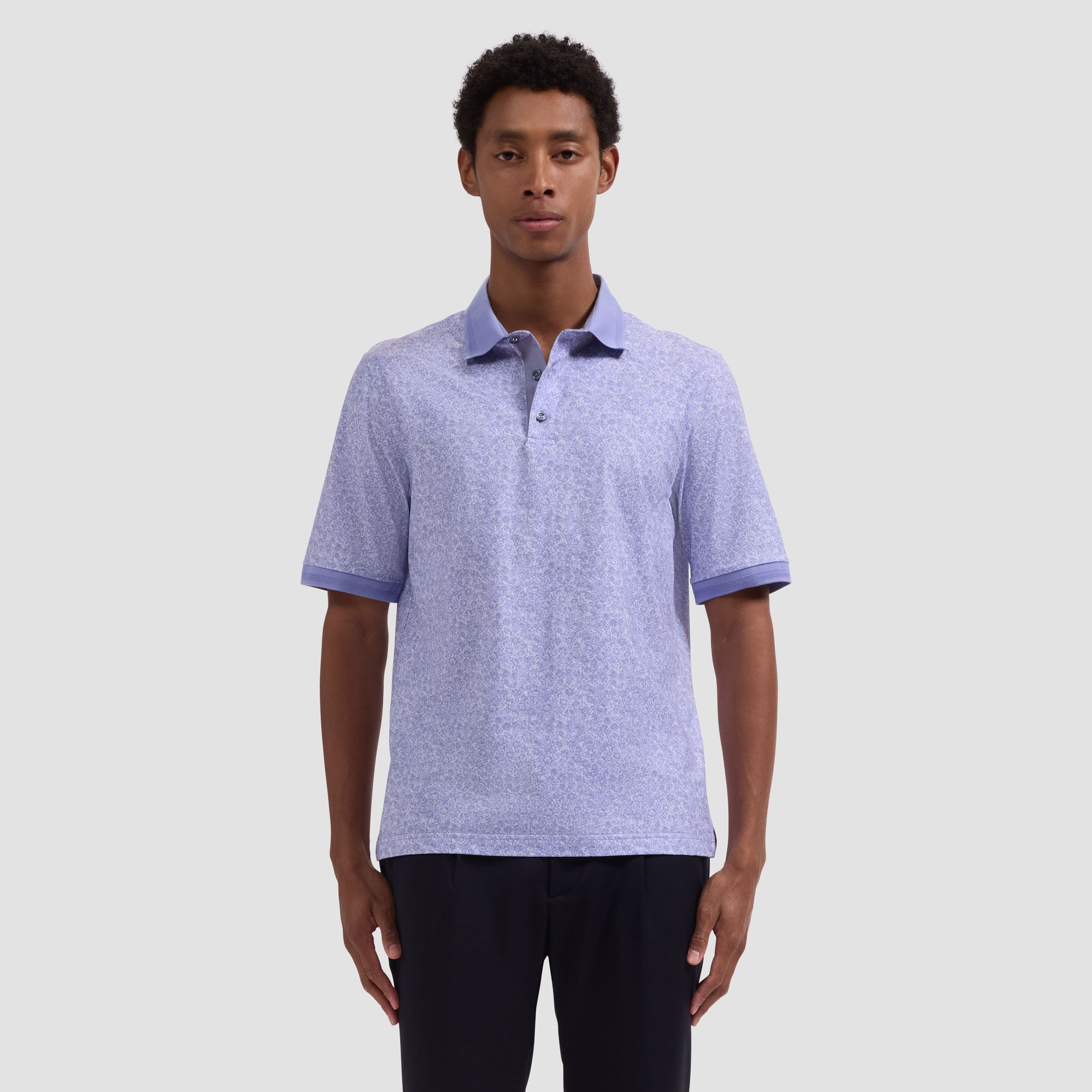 Vasco OoohCotton Floral Polo Shirt