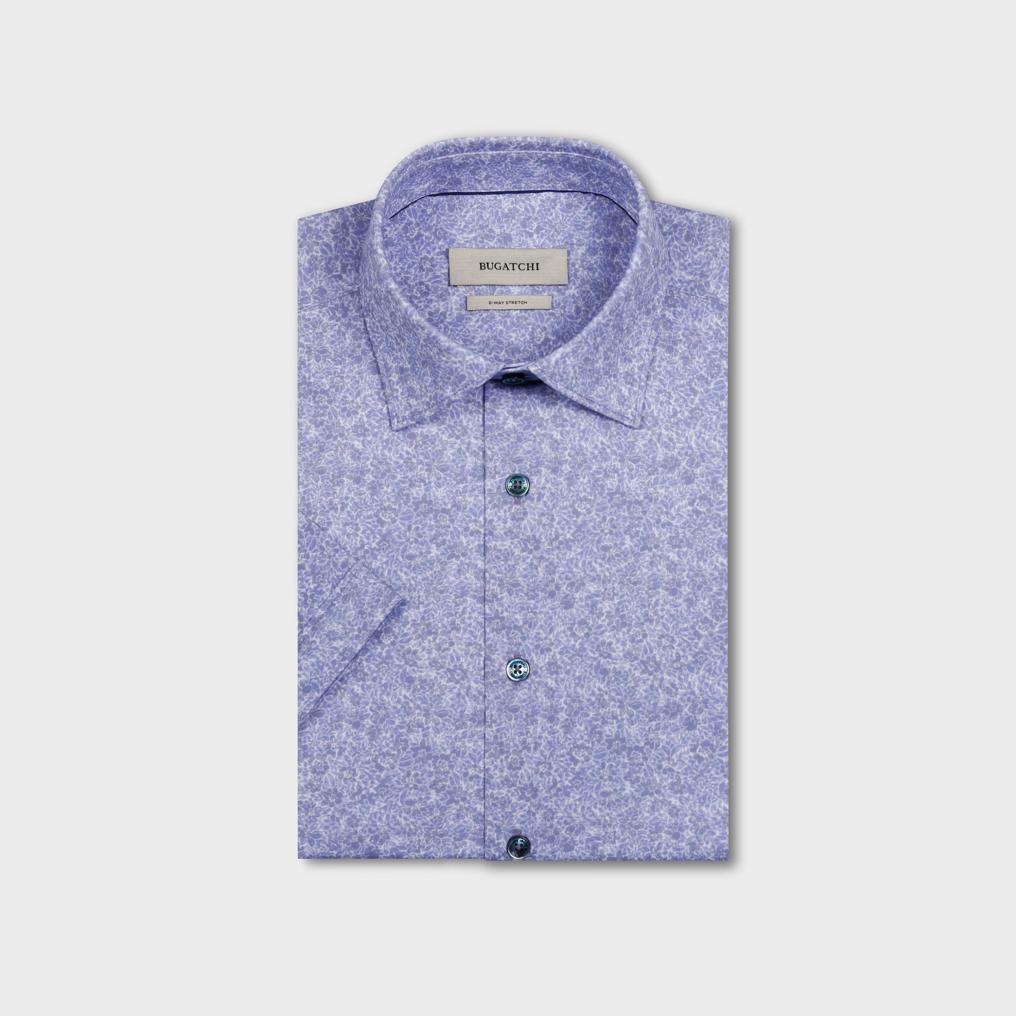 Miles OoohCotton Floral Short-Sleeve Shirt
